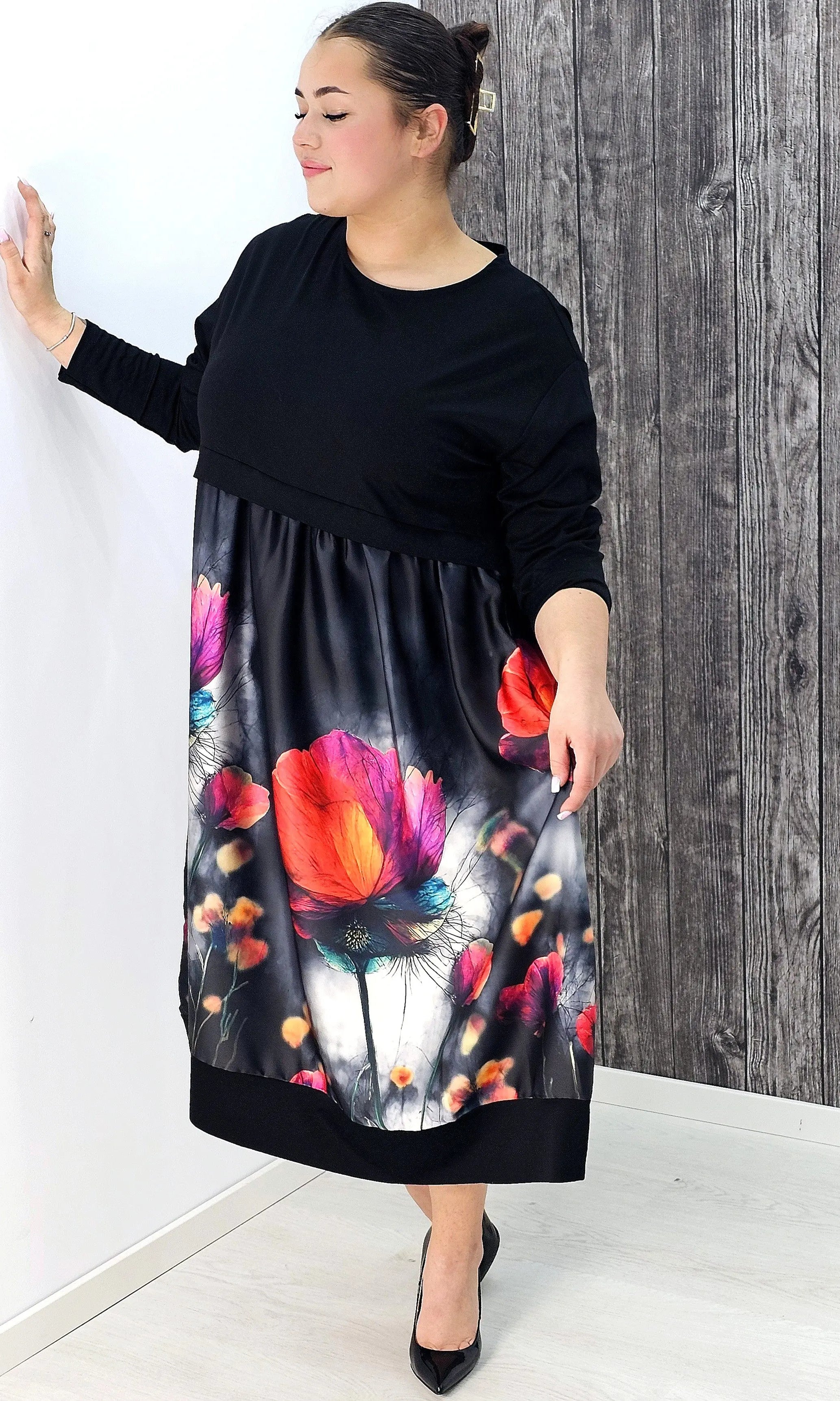 Sukienka midi plus size – elegancka, kobieca i zawsze modna Stylowa XL