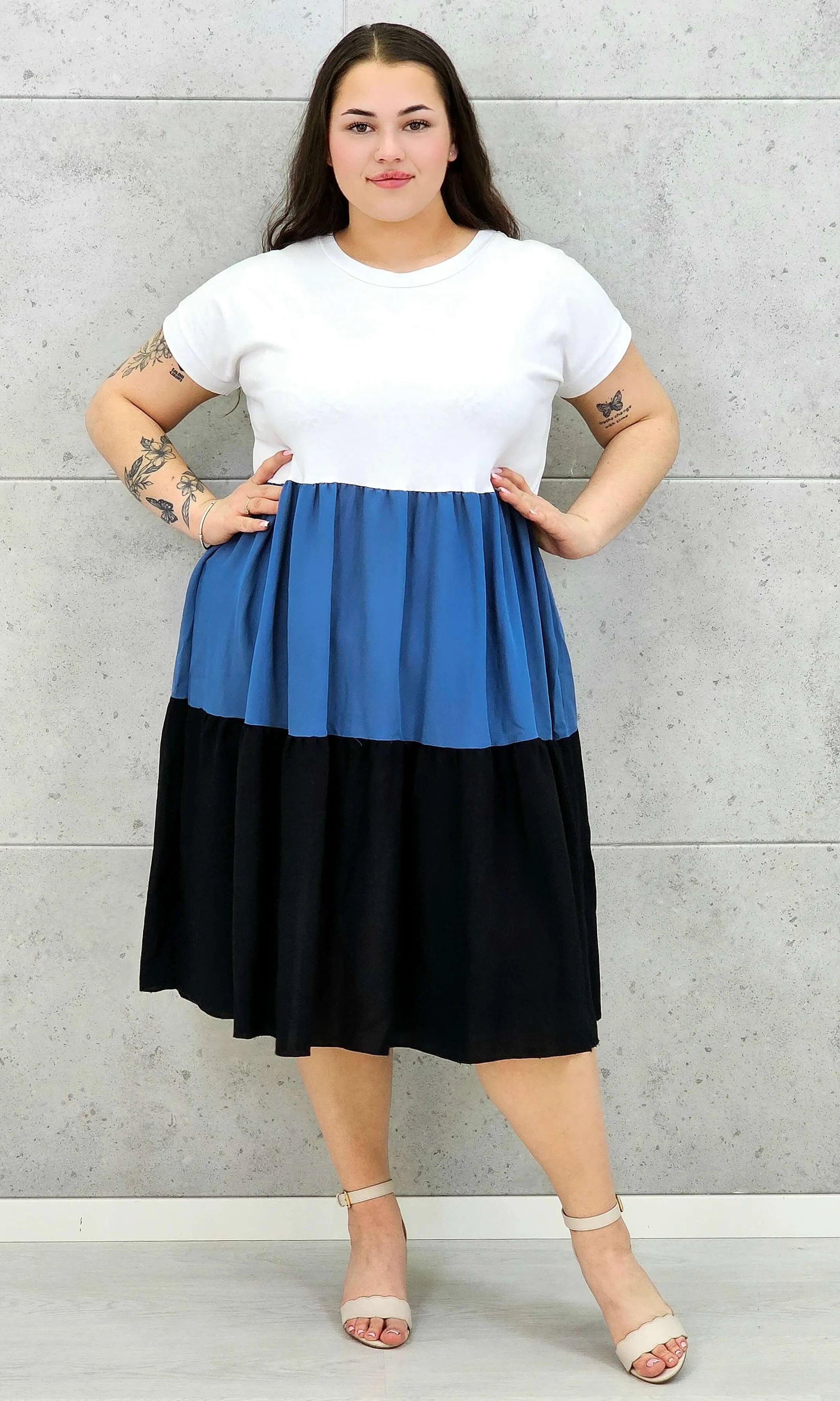 Sukienka plus size StylowaXL – kolor, wygoda i kobiecy styl XXL Stylowa XL