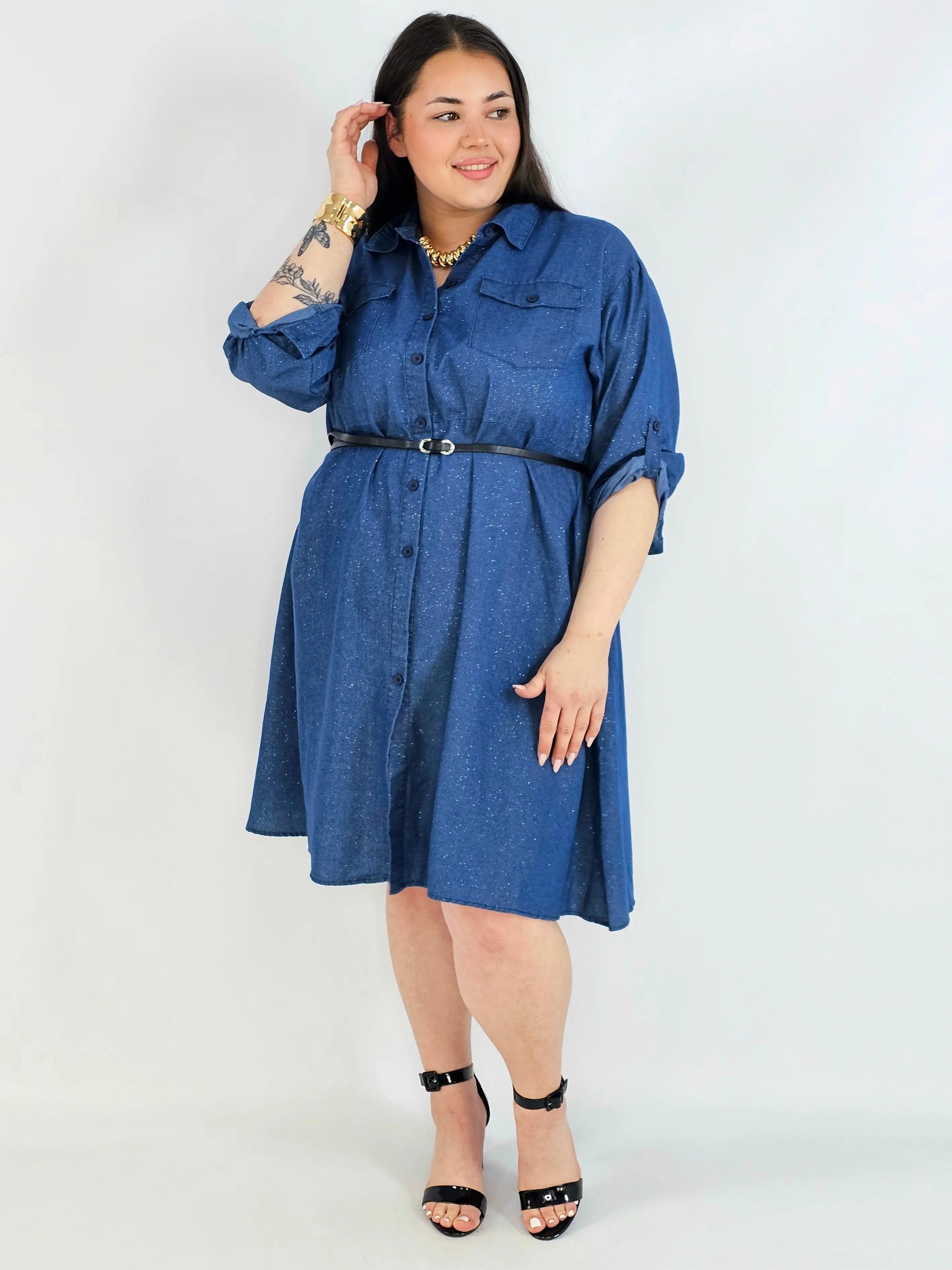 Sukienka plus size, która łączy luz z elegancją Stylowa XL