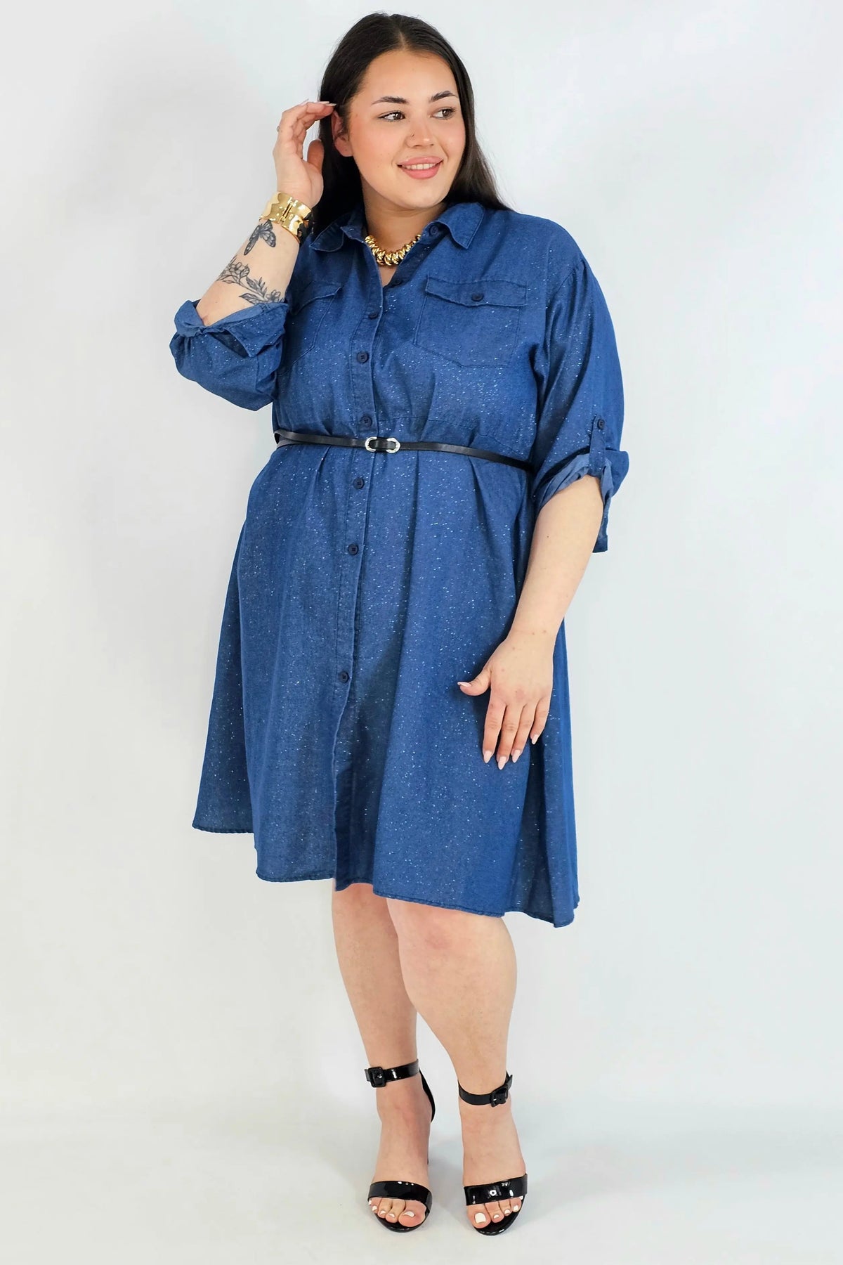 Sukienka plus size, która łączy luz z elegancją Stylowa XL