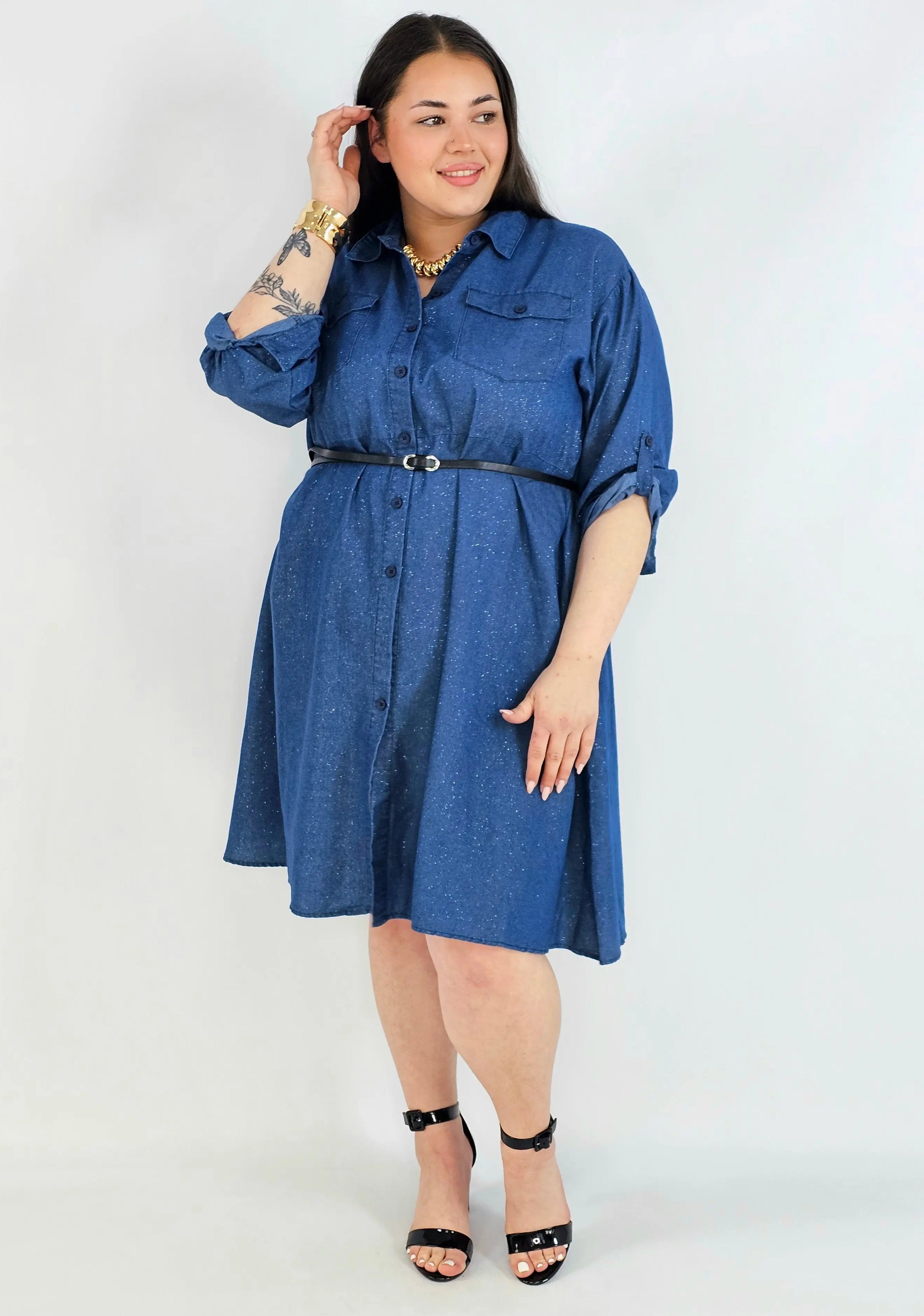 Sukienka plus size, która łączy luz z elegancją Stylowa XL