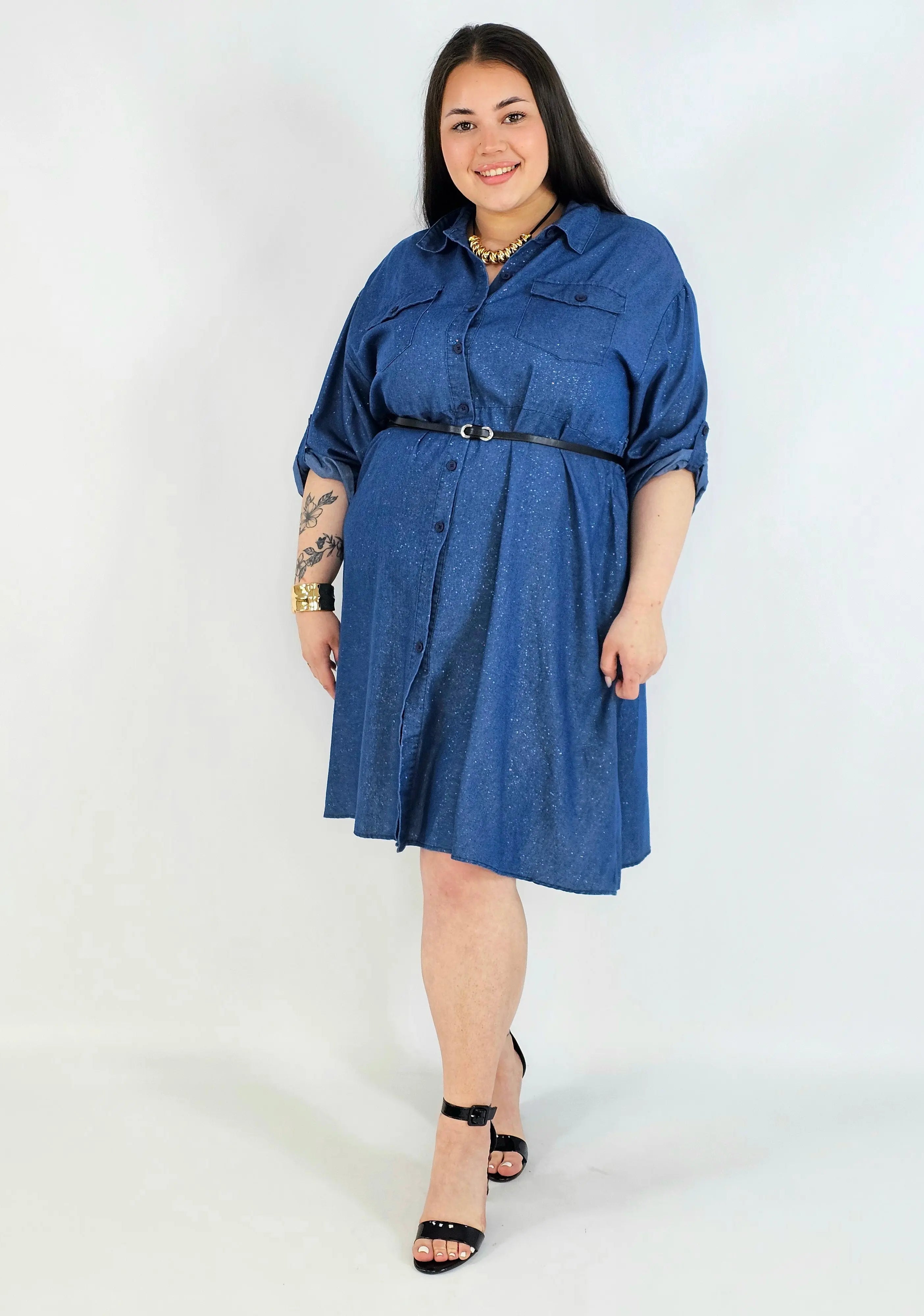 Sukienka plus size, która łączy luz z elegancją Stylowa XL