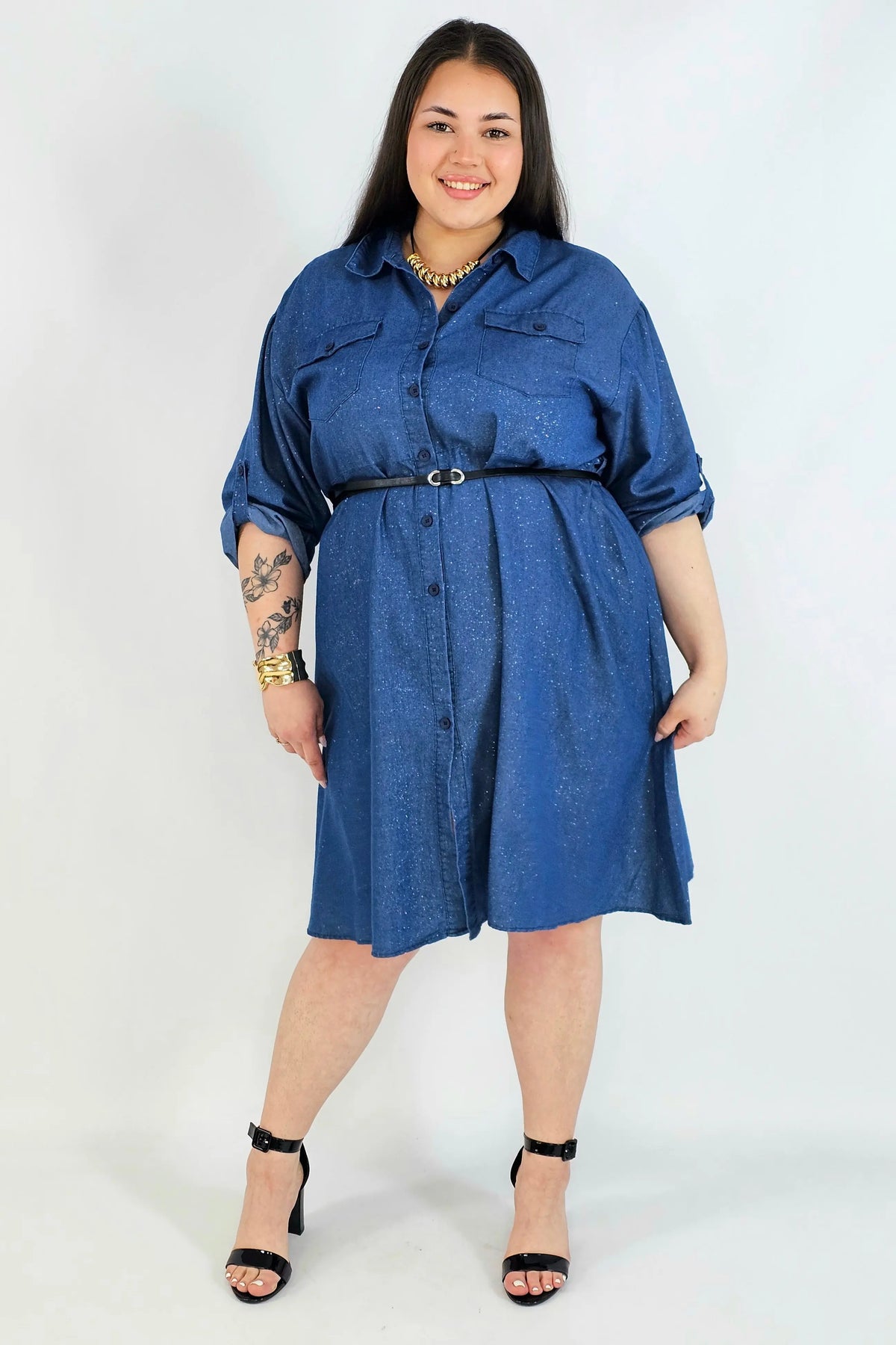 Sukienka plus size, która łączy luz z elegancją Stylowa XL