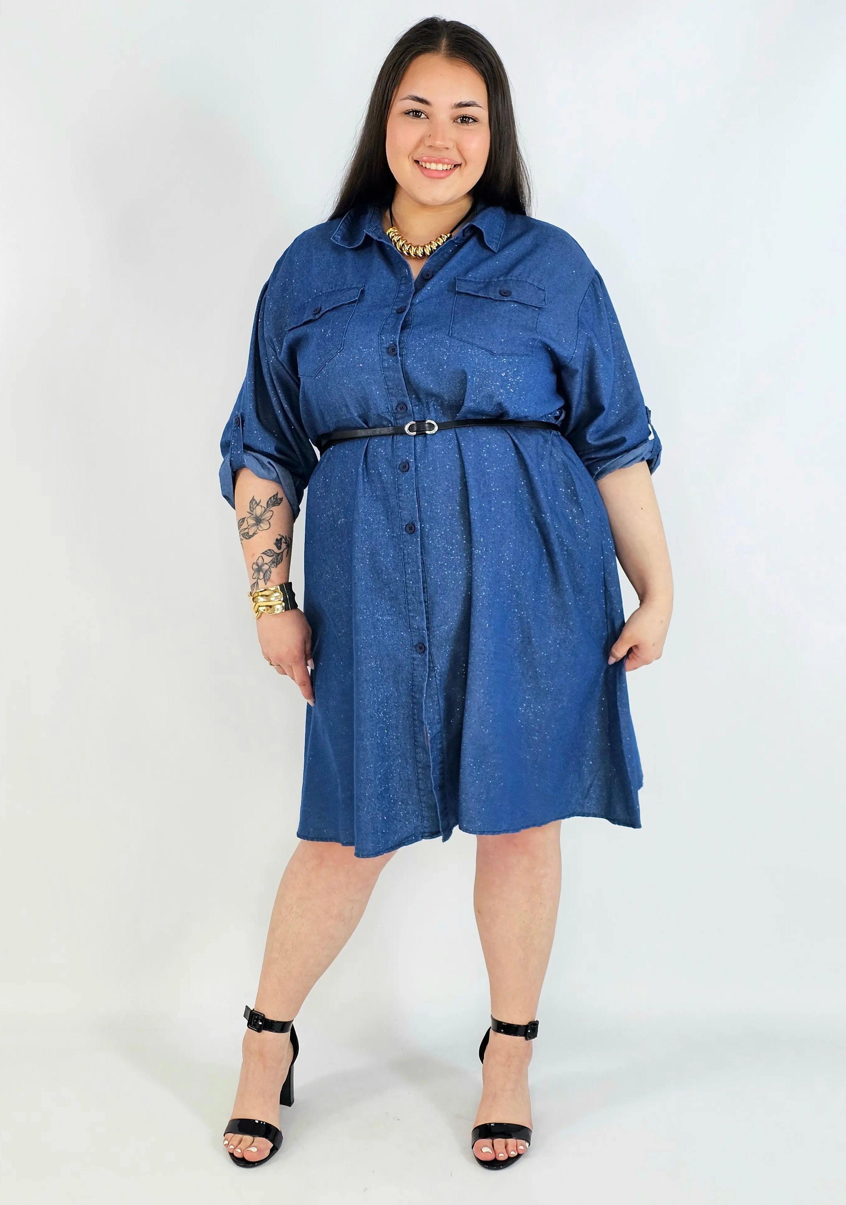 Sukienka plus size, która łączy luz z elegancją Stylowa XL