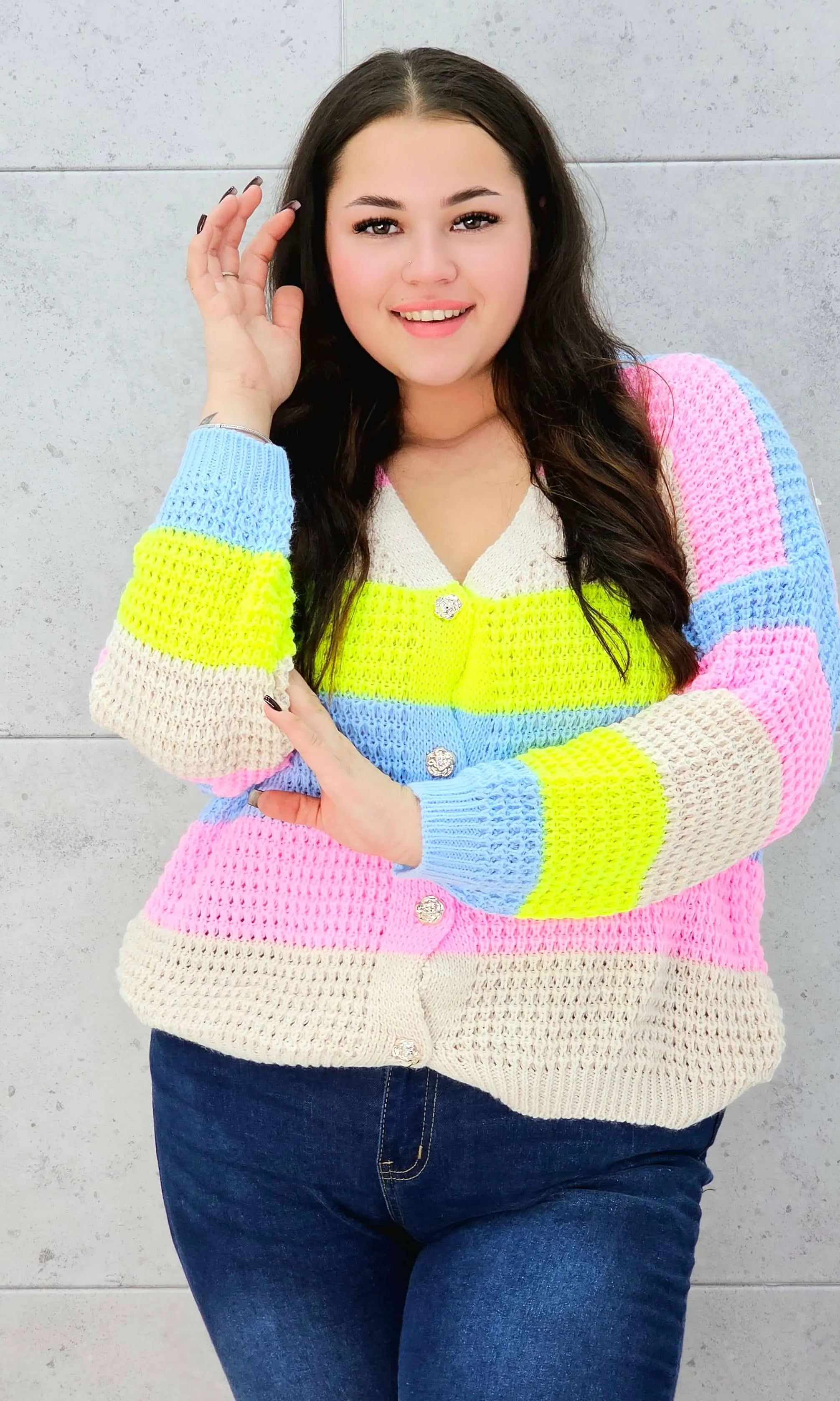 Sweter Plus Size StylowaXL – Kolor, Komfort i Styl dla Kobiet XXL Stylowa XL