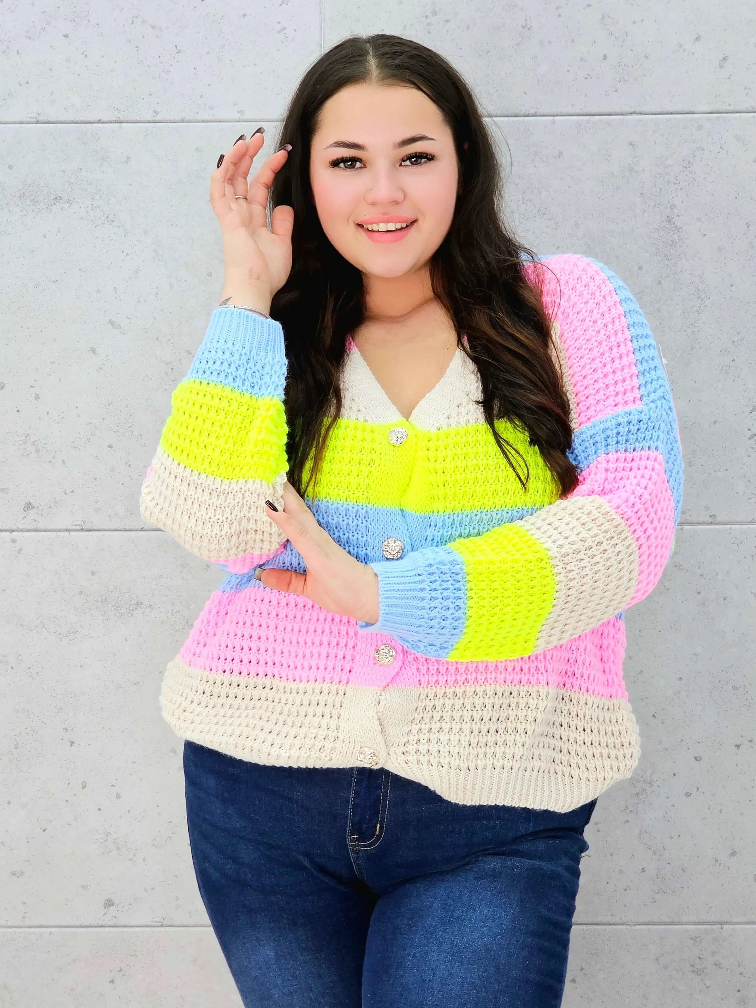 Sweter Plus Size StylowaXL – Kolor, Komfort i Styl dla Kobiet XXL Stylowa XL