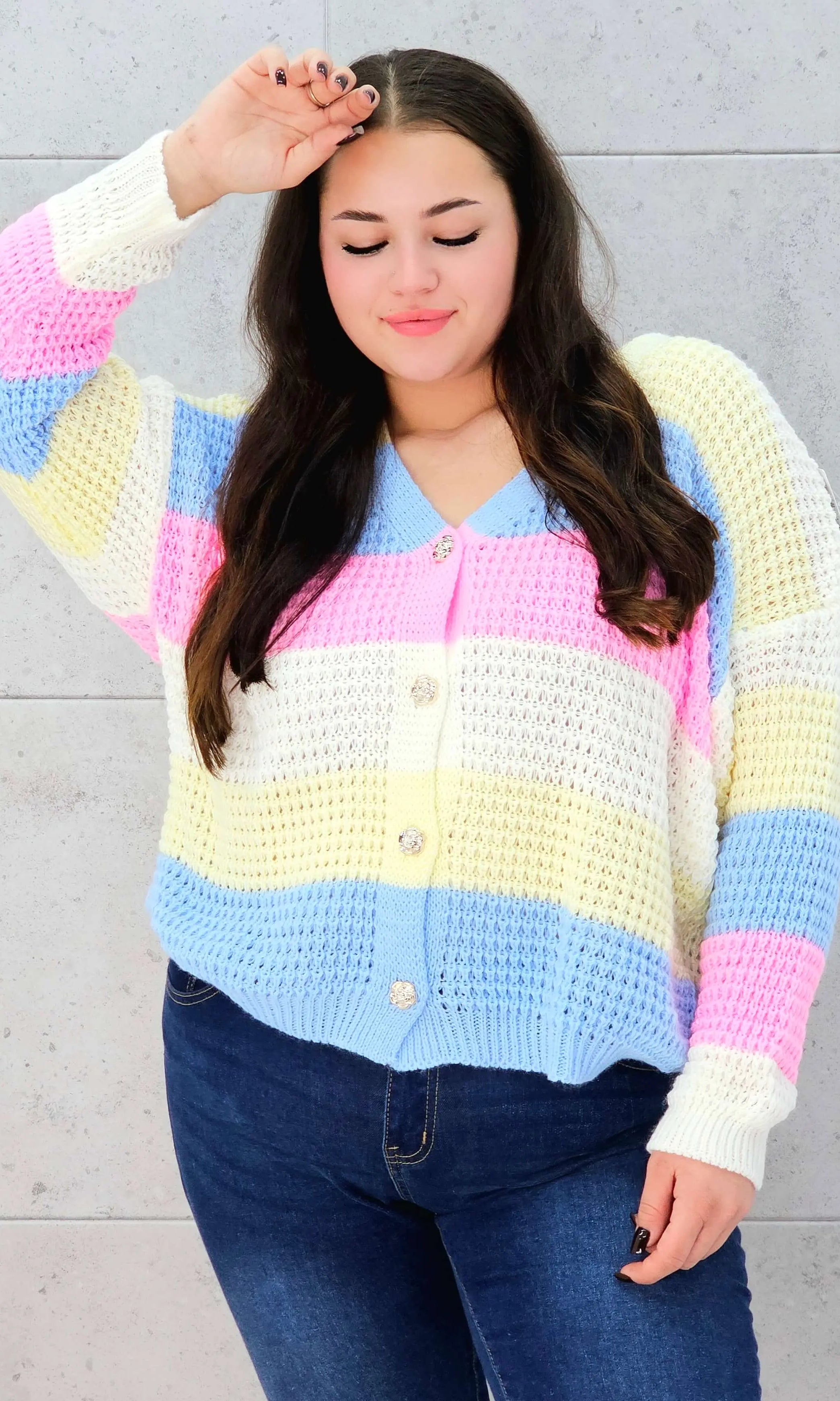 Sweter Plus Size StylowaXL – Kolor, Komfort i Styl dla Kobiet XXL Stylowa XL