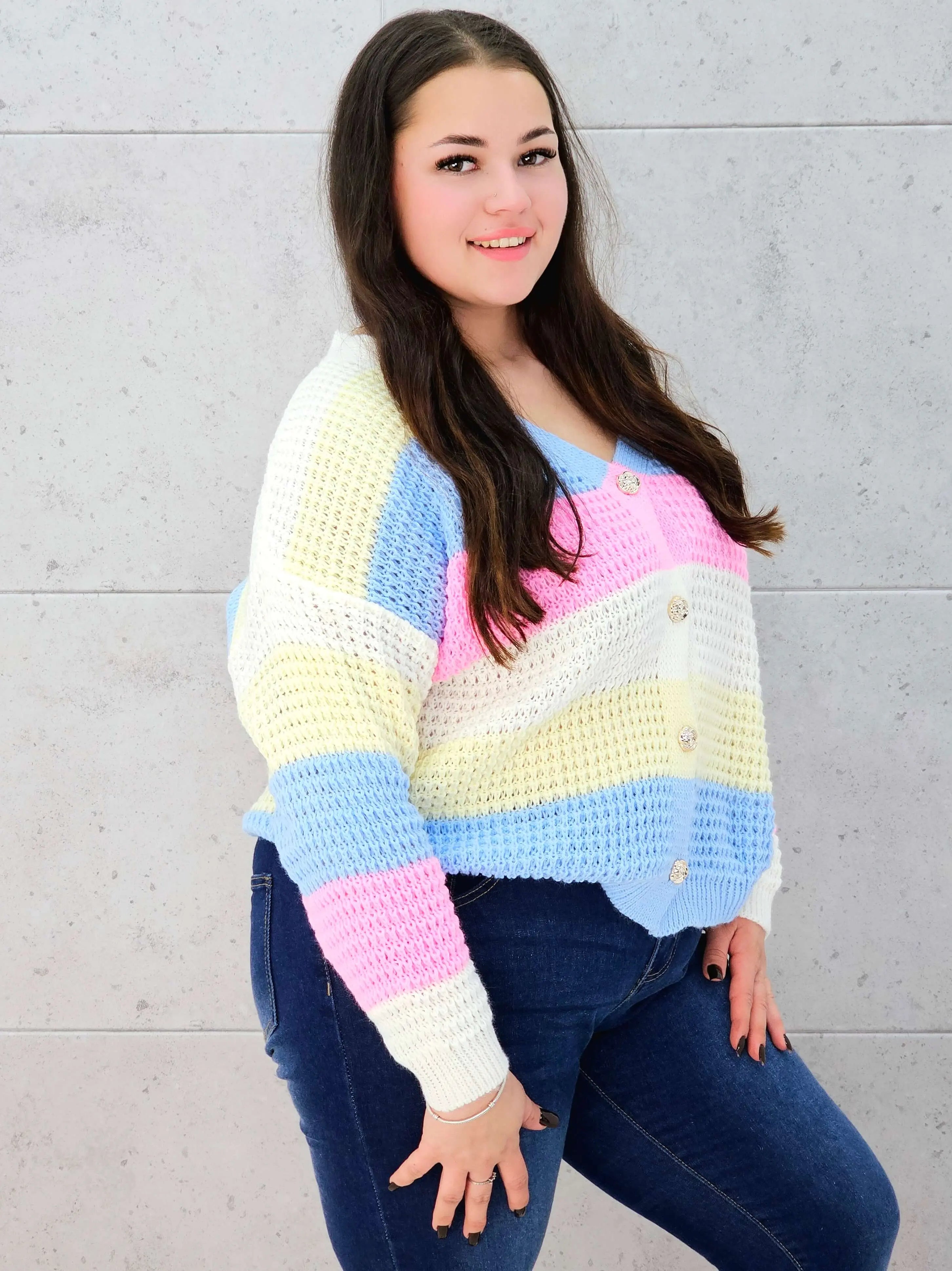 Sweter Plus Size StylowaXL – Kolor, Komfort i Styl dla Kobiet XXL Stylowa XL