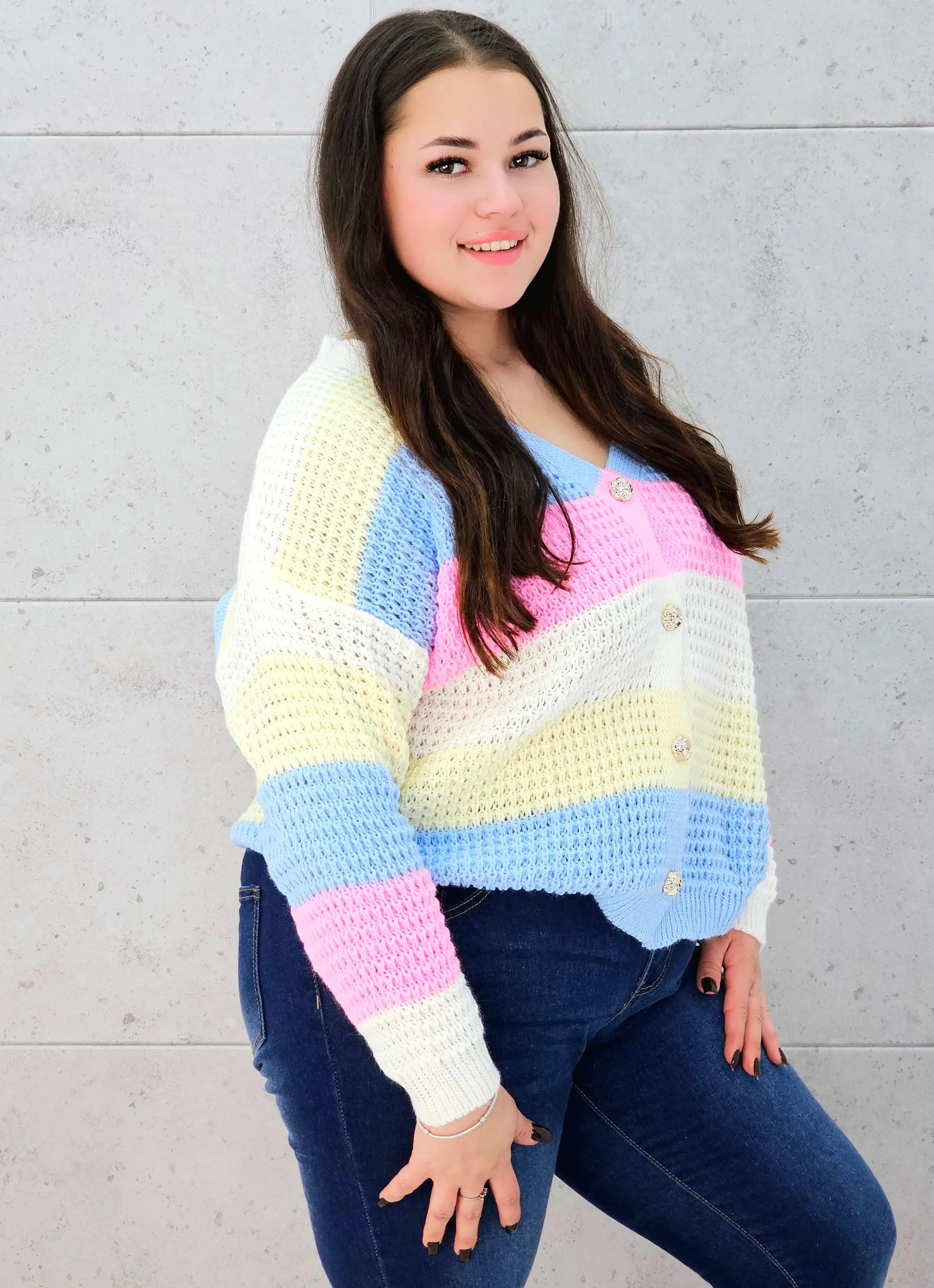 Sweter Plus Size StylowaXL – Kolor, Komfort i Styl dla Kobiet XXL Stylowa XL