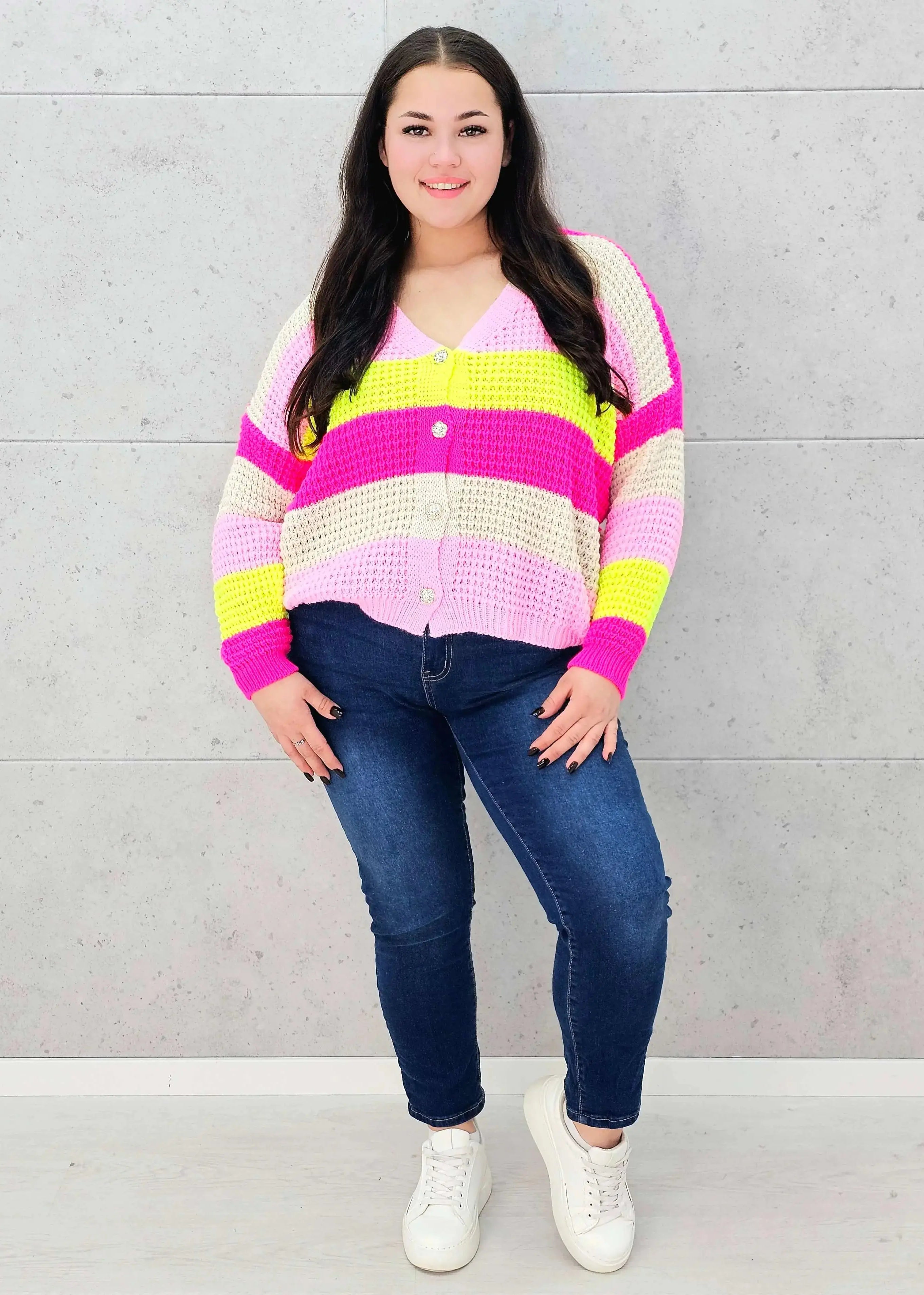Sweter Plus Size StylowaXL – Kolor, Komfort i Styl dla Kobiet XXL Stylowa XL