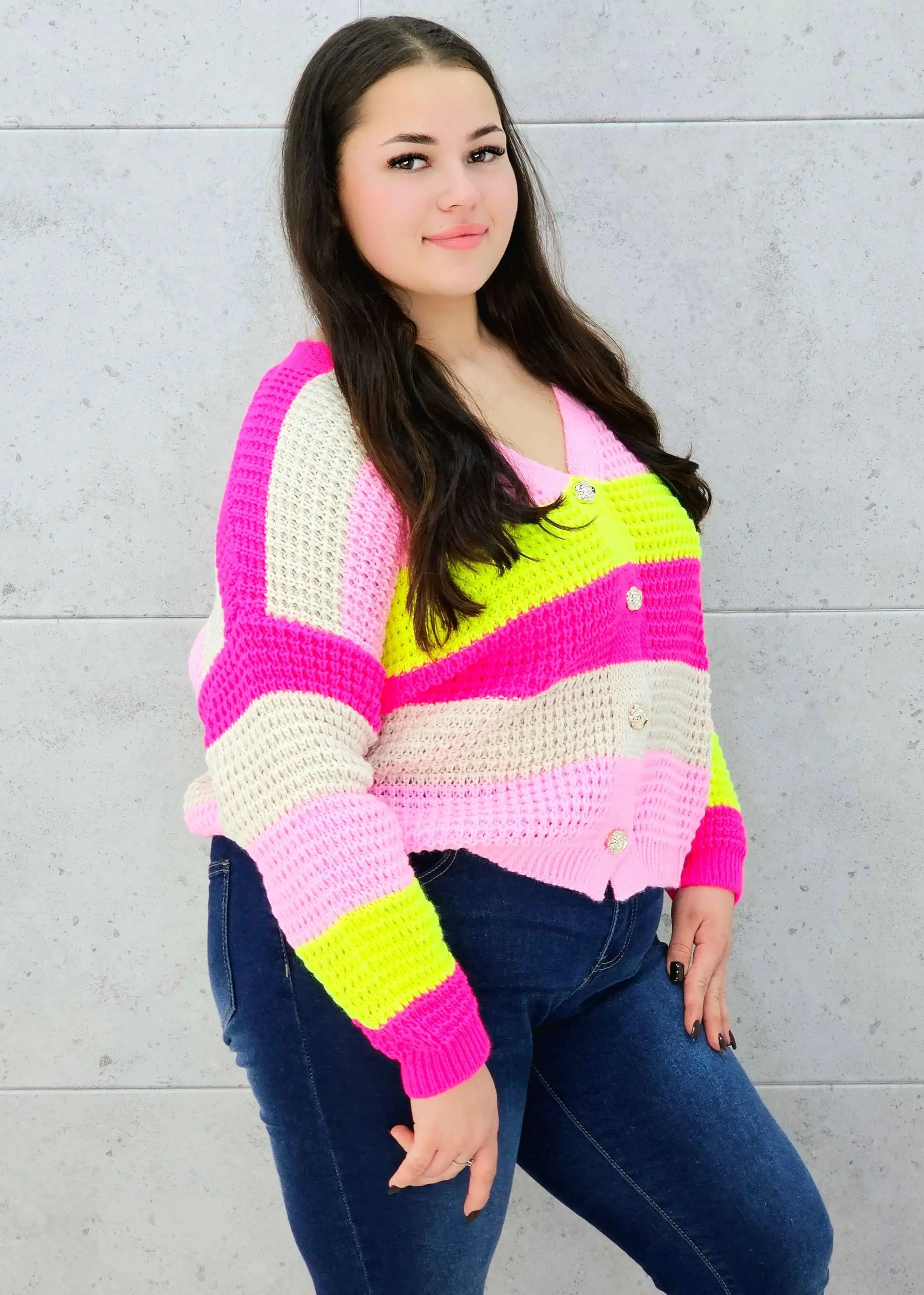 Sweter Plus Size StylowaXL – Kolor, Komfort i Styl dla Kobiet XXL Stylowa XL