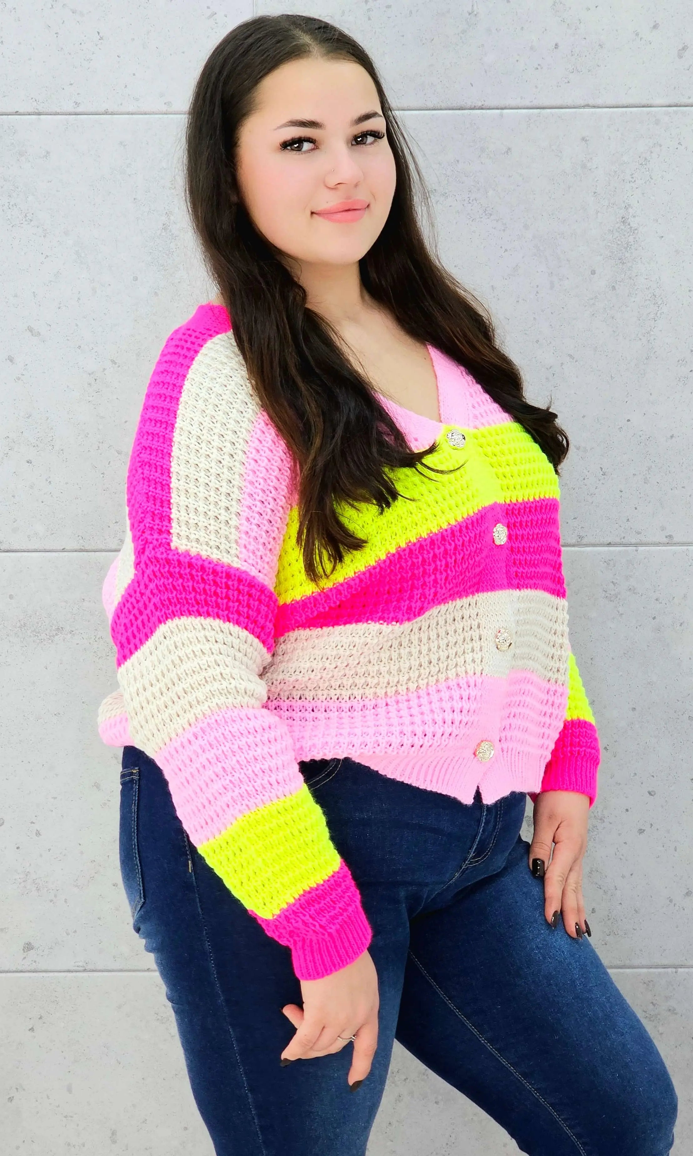 Sweter Plus Size StylowaXL – Kolor, Komfort i Styl dla Kobiet XXL Stylowa XL