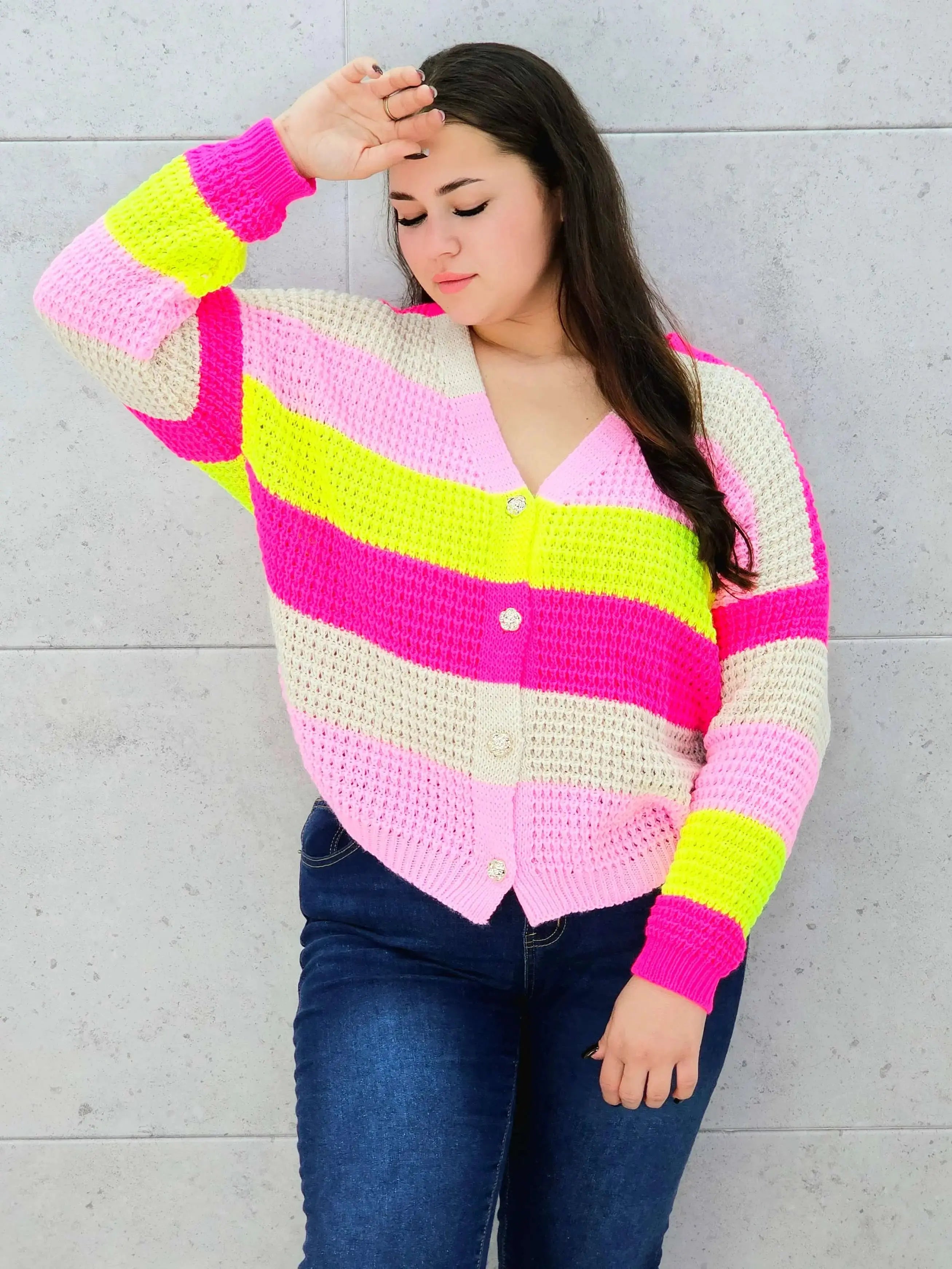 Sweter Plus Size StylowaXL – Kolor, Komfort i Styl dla Kobiet XXL Stylowa XL