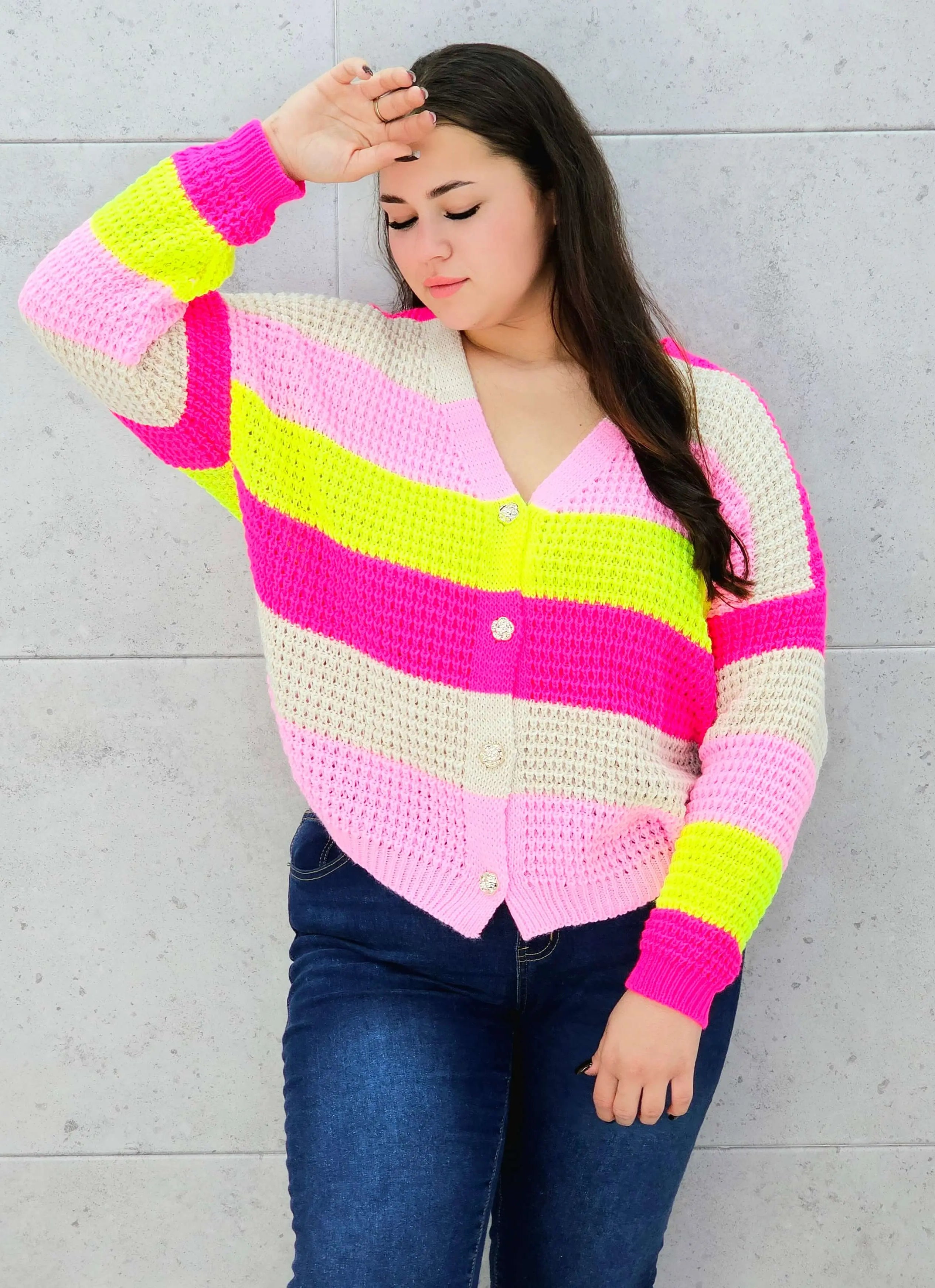 Sweter Plus Size StylowaXL – Kolor, Komfort i Styl dla Kobiet XXL Stylowa XL