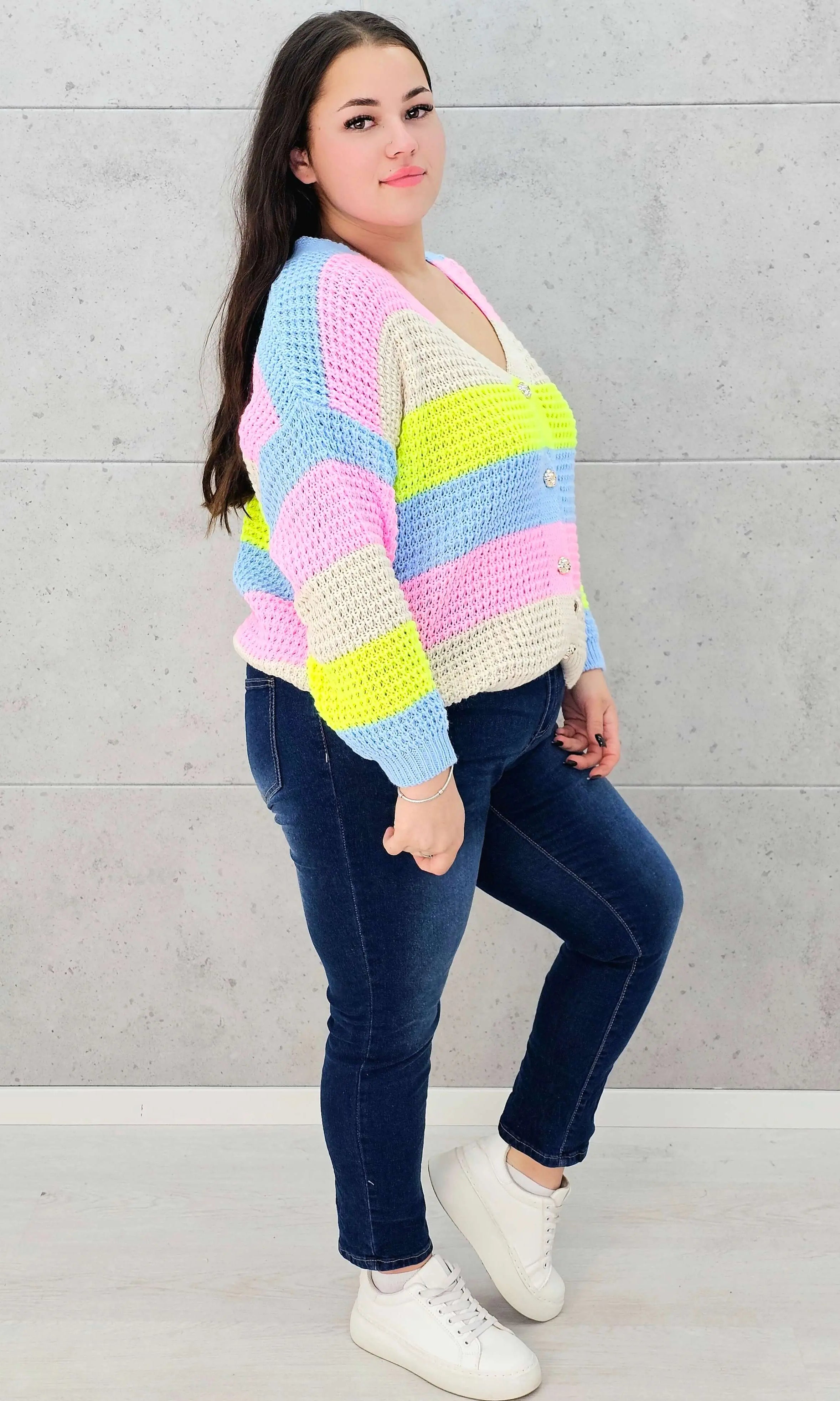 Sweter Plus Size StylowaXL – Kolor, Komfort i Styl dla Kobiet XXL Stylowa XL