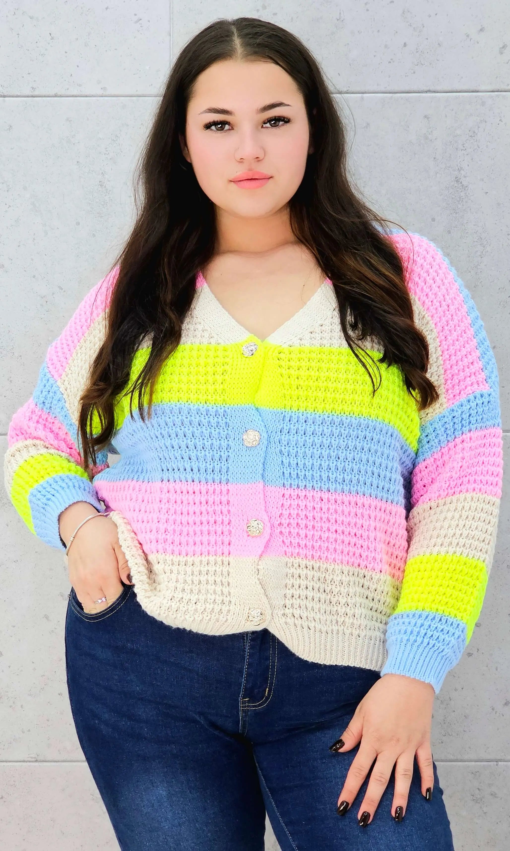 Sweter Plus Size StylowaXL – Kolor, Komfort i Styl dla Kobiet XXL Stylowa XL