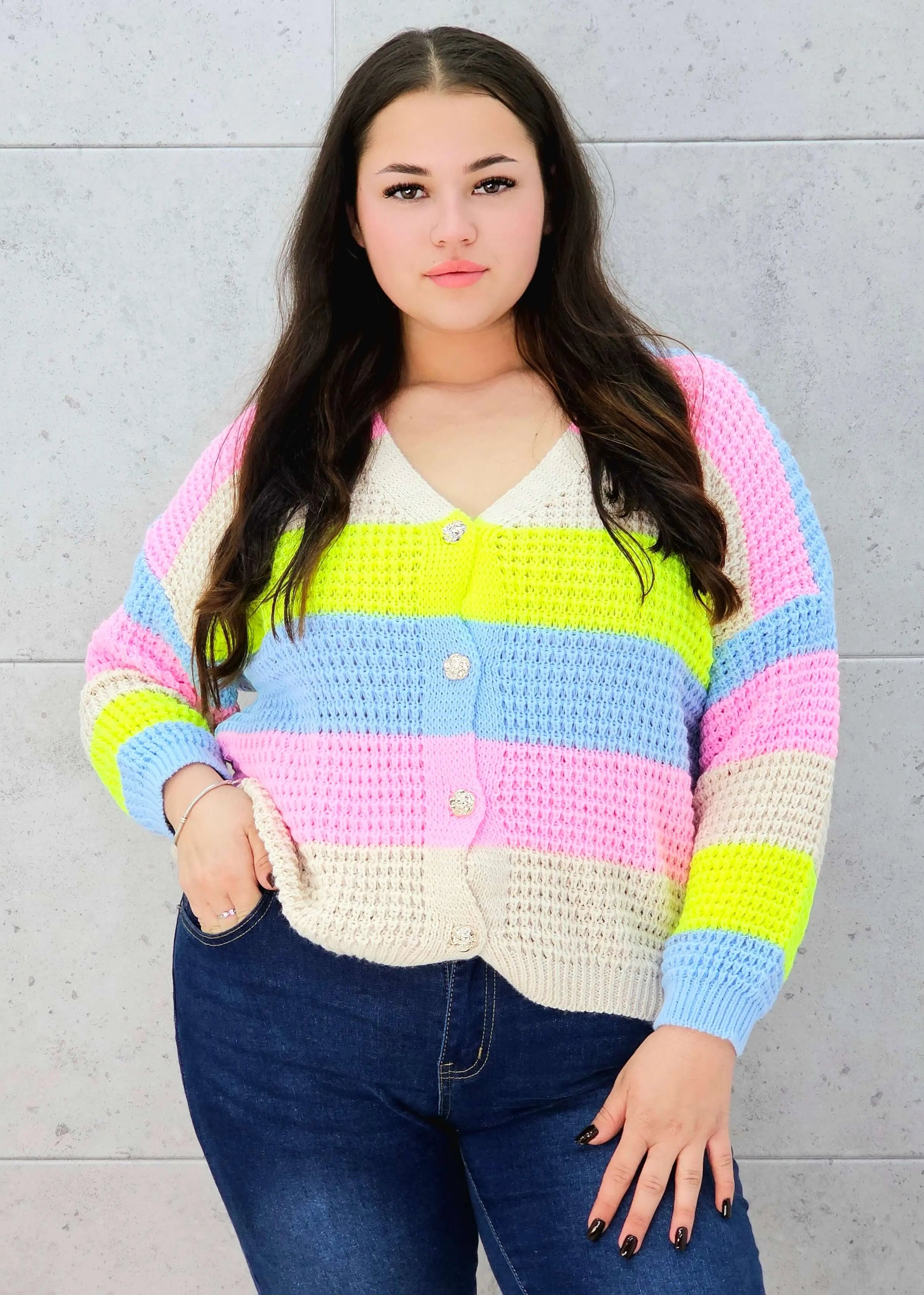 Sweter Plus Size StylowaXL – Kolor, Komfort i Styl dla Kobiet XXL Stylowa XL