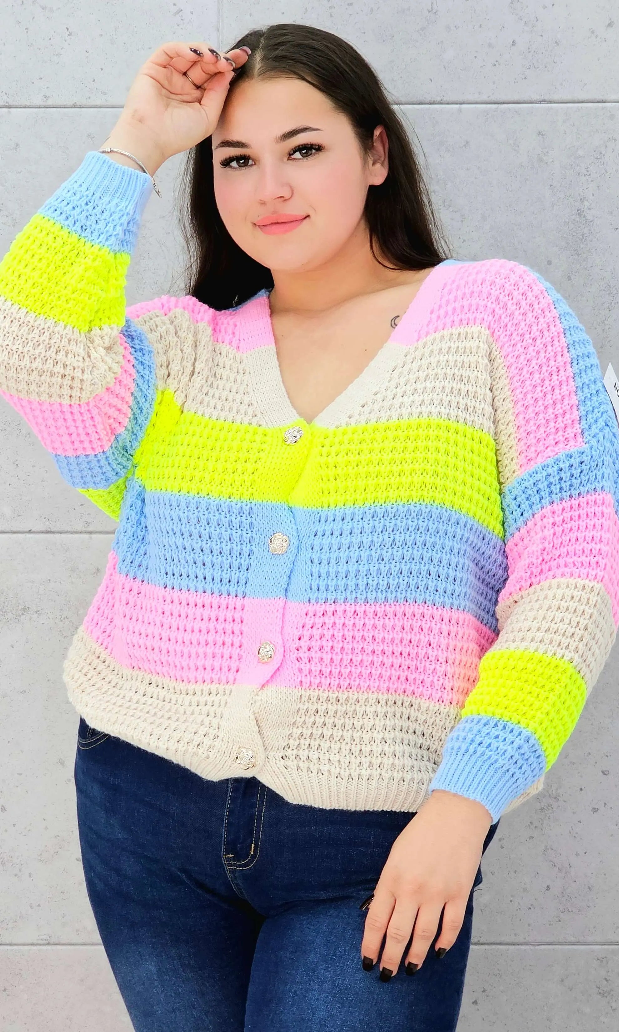 Sweter Plus Size StylowaXL – Kolor, Komfort i Styl dla Kobiet XXL Stylowa XL