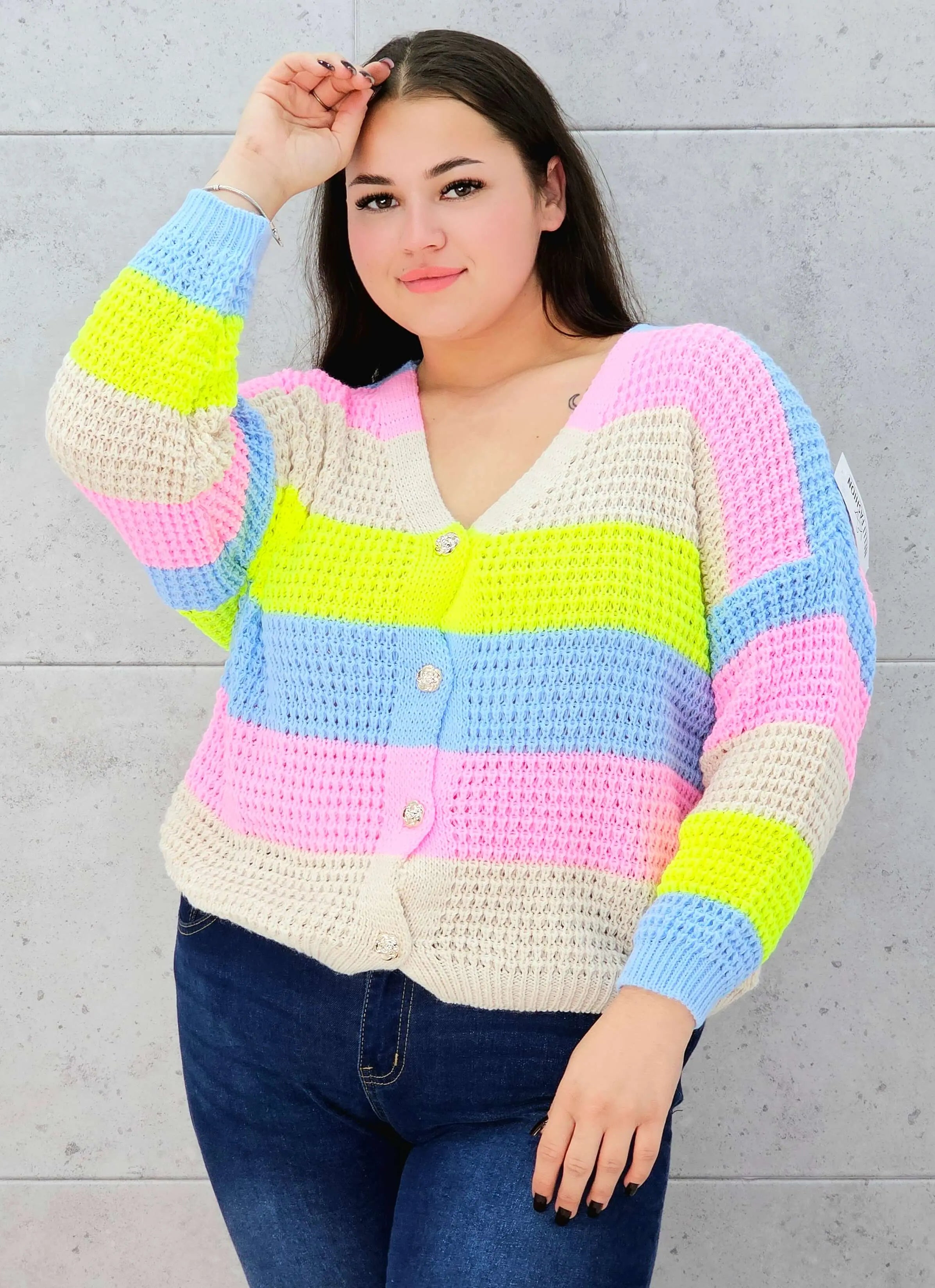 Sweter Plus Size StylowaXL – Kolor, Komfort i Styl dla Kobiet XXL Stylowa XL