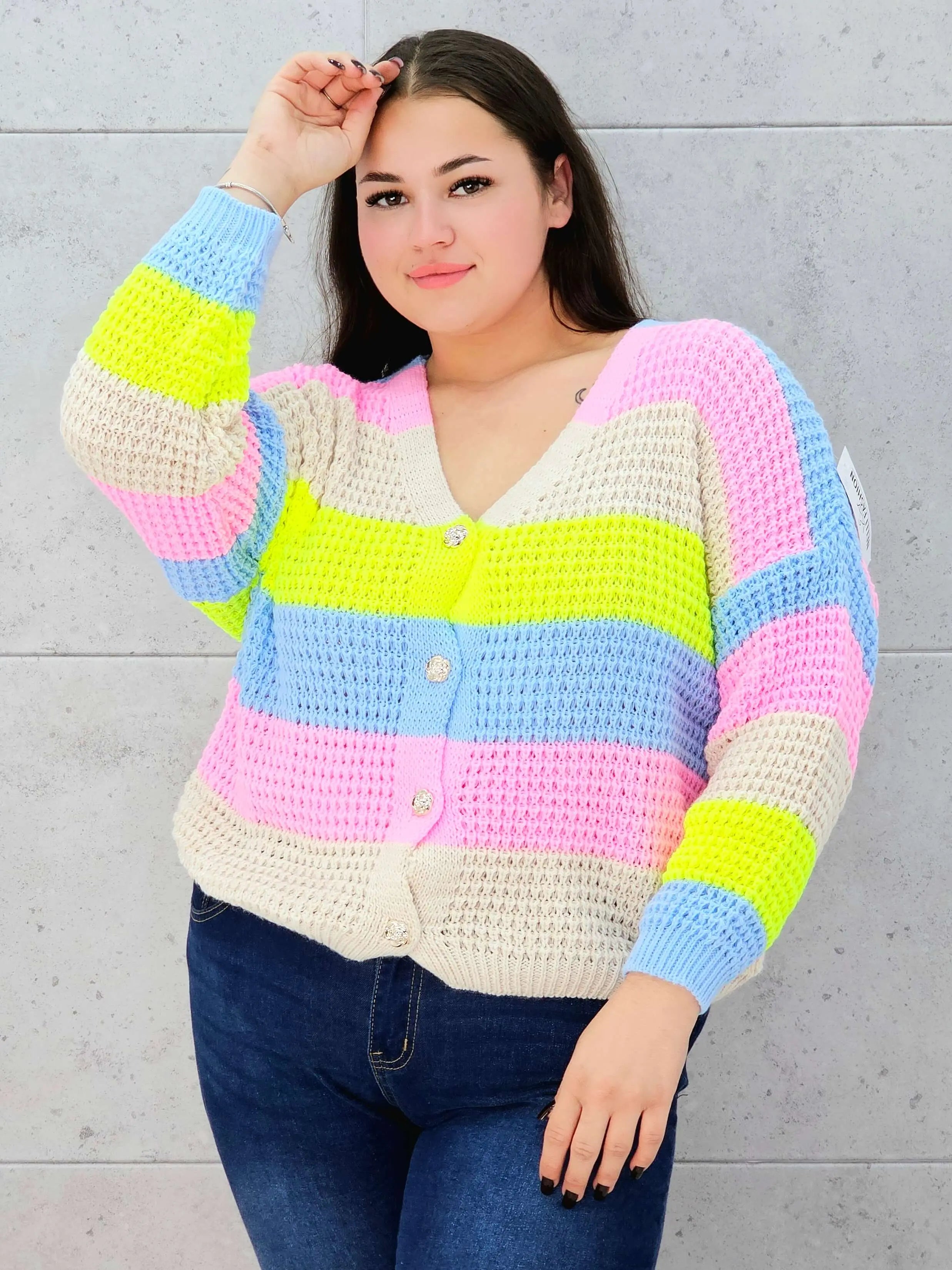 Sweter Plus Size StylowaXL – Kolor, Komfort i Styl dla Kobiet XXL Stylowa XL