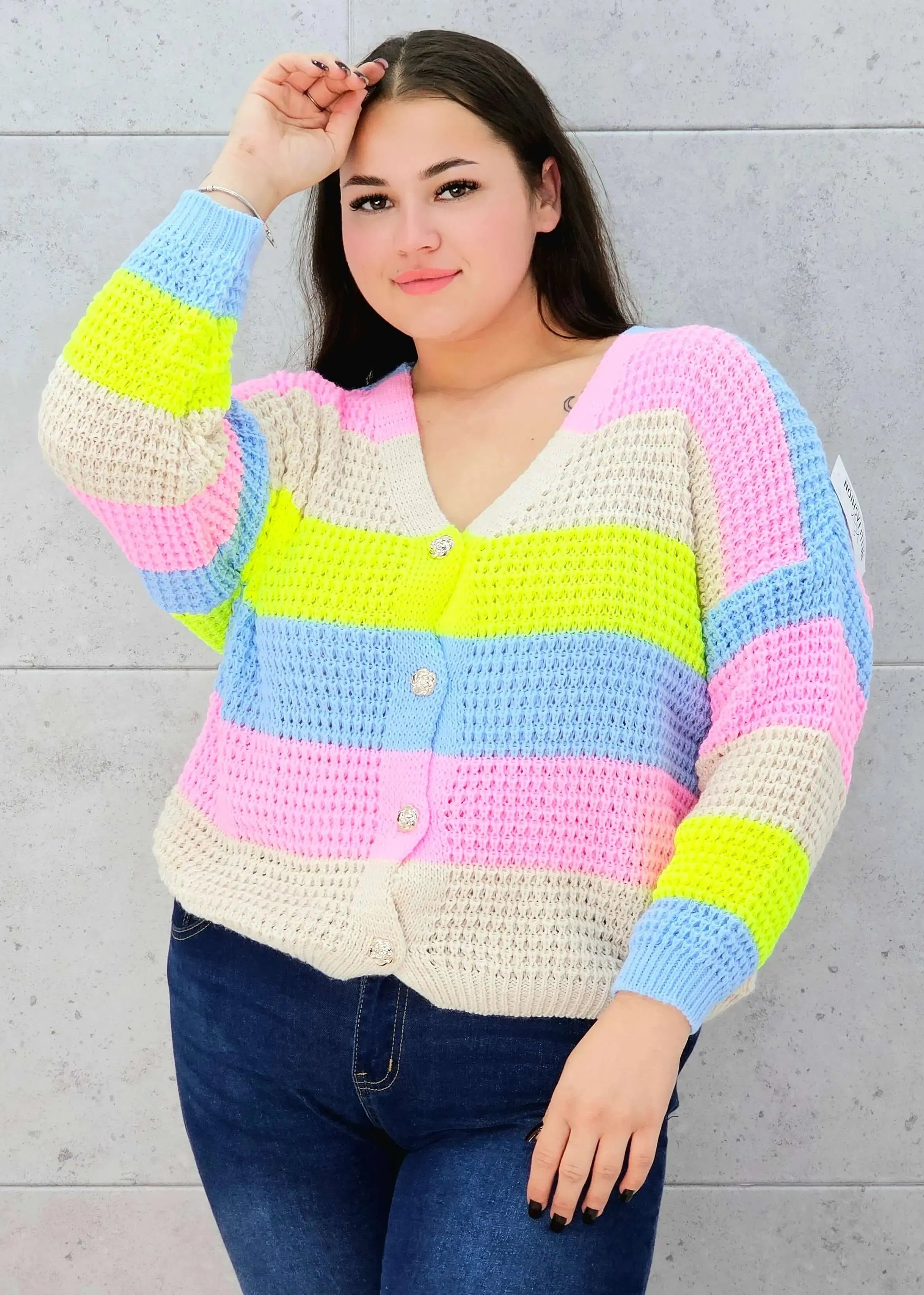 Sweter Plus Size StylowaXL – Kolor, Komfort i Styl dla Kobiet XXL Stylowa XL