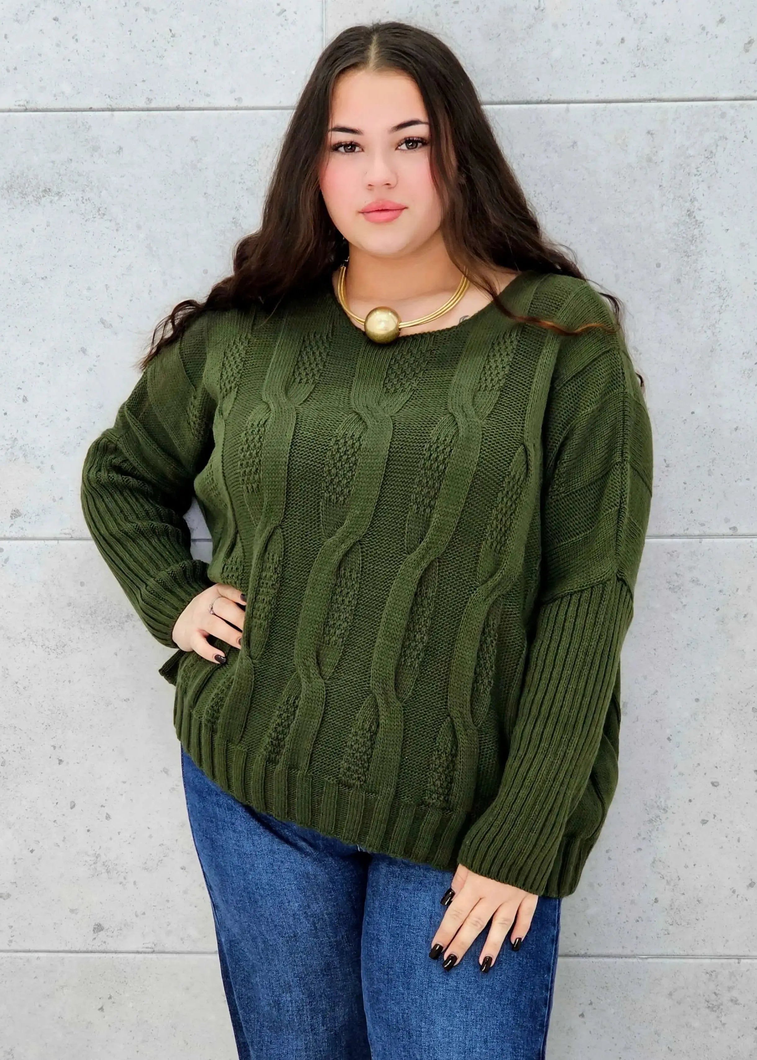 Sweter plus size StylowaXL – ciepło, styl i kobiecy komfort w jednym - Stylowa XL
