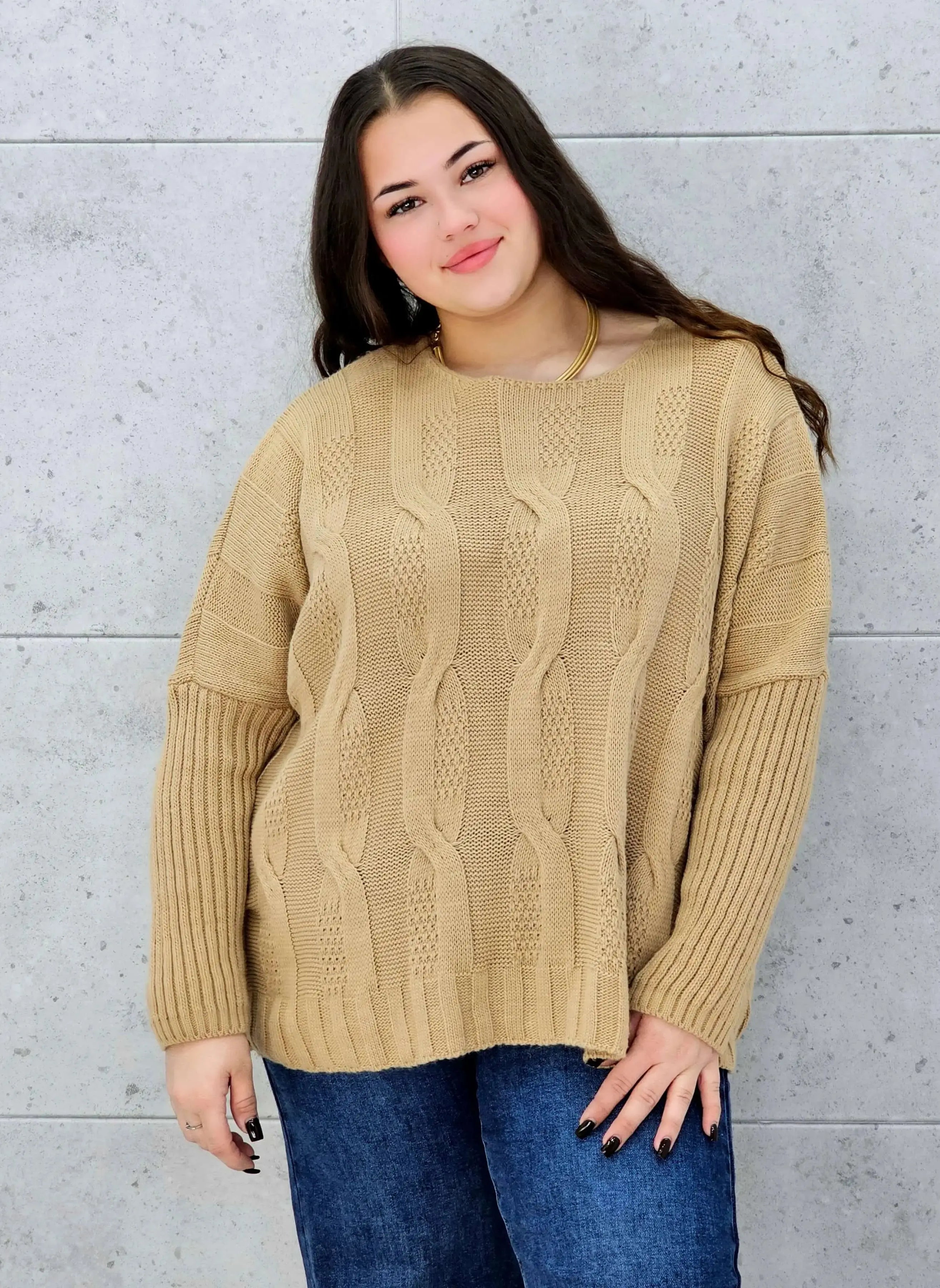Sweter plus size StylowaXL – ciepło, styl i kobiecy komfort w jednym - Stylowa XL