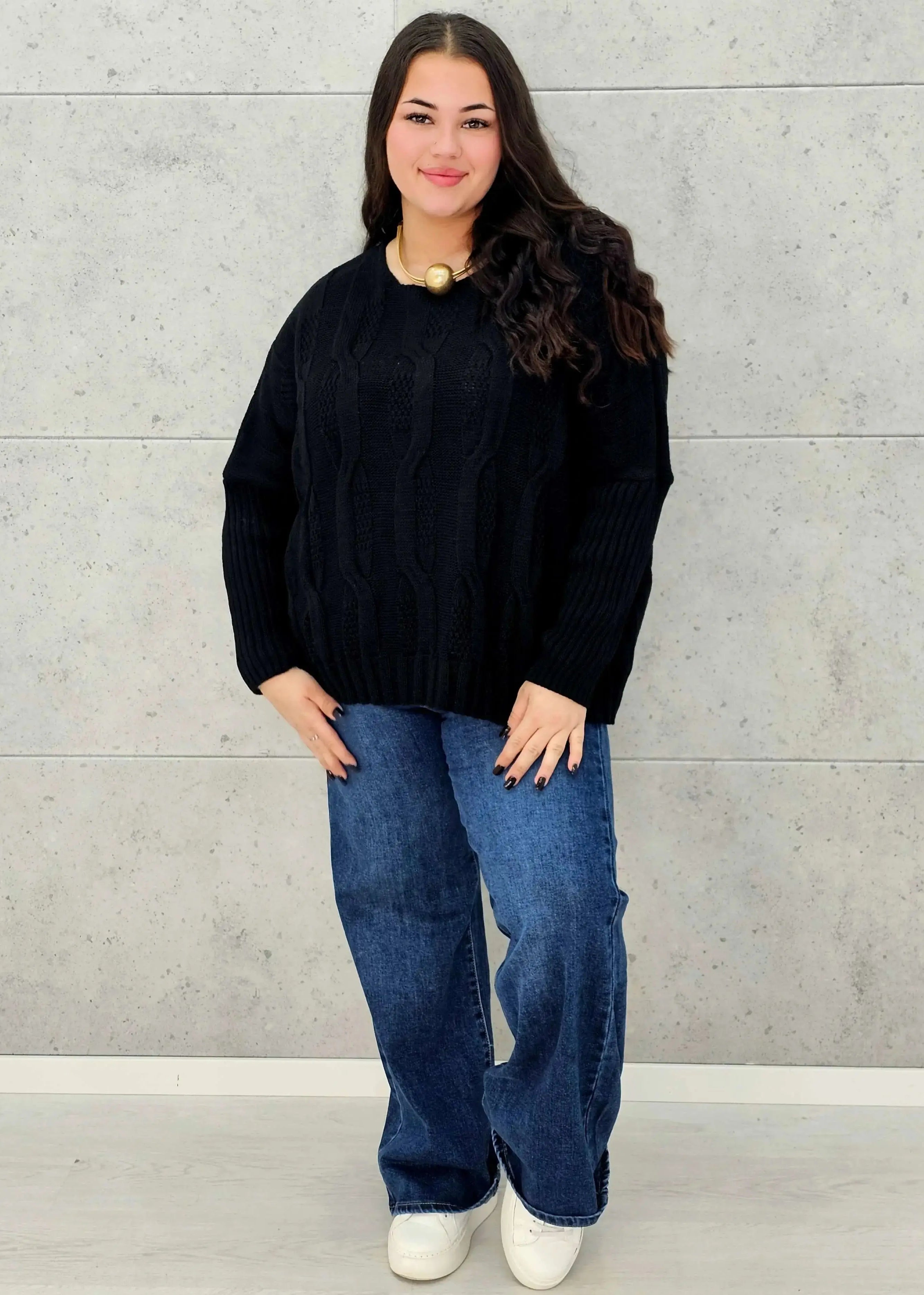 Sweter plus size StylowaXL – ciepło, styl i kobiecy komfort w jednym - Stylowa XL