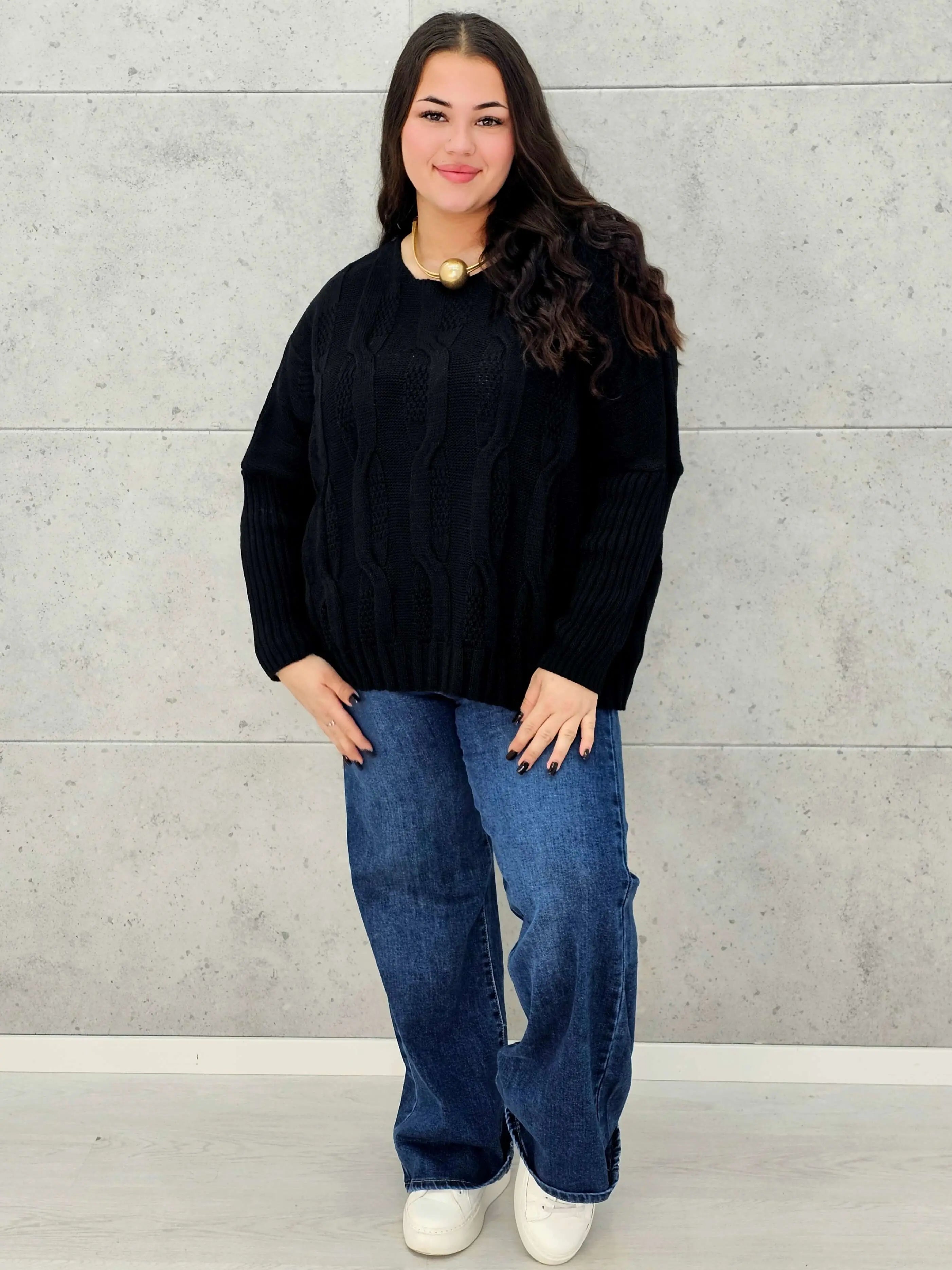 Sweter plus size StylowaXL – ciepło, styl i kobiecy komfort w jednym - Stylowa XL