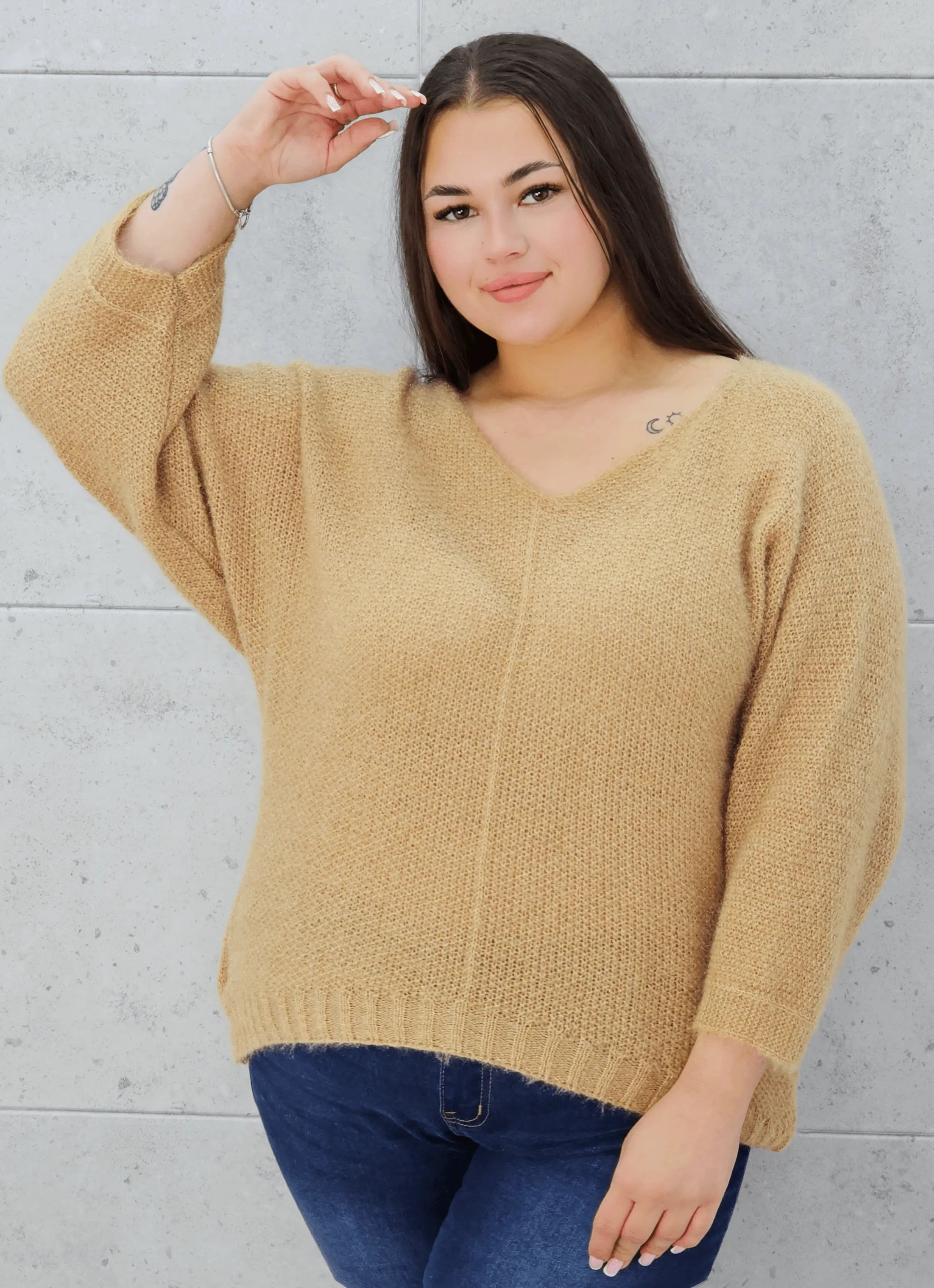 Sweter plus size – modny, ciepły i wygodny wybór dla kobiet Stylowa XL