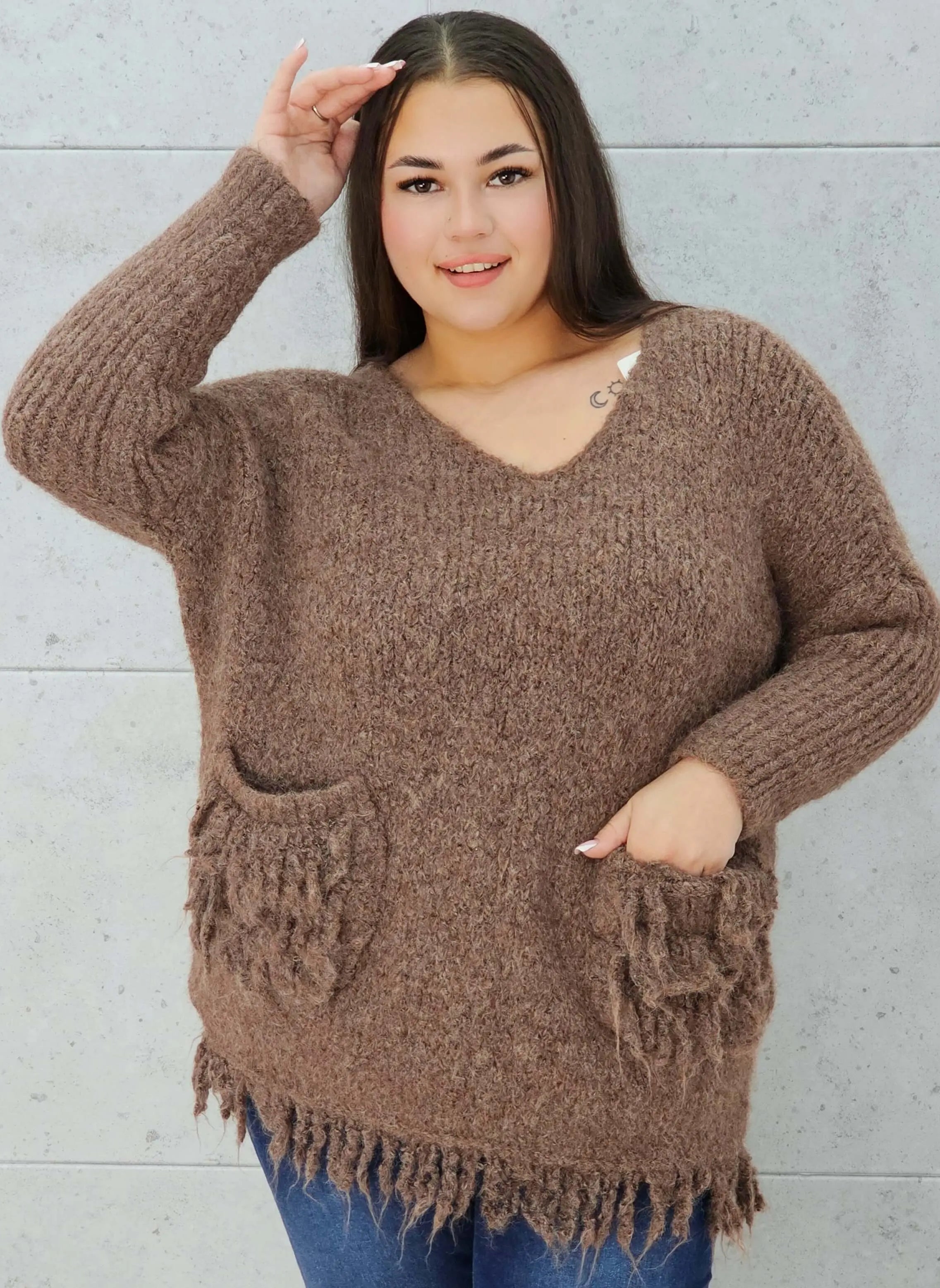 Sweter plus size – stylowy, ciepły i idealny na chłodne dni Stylowa XL