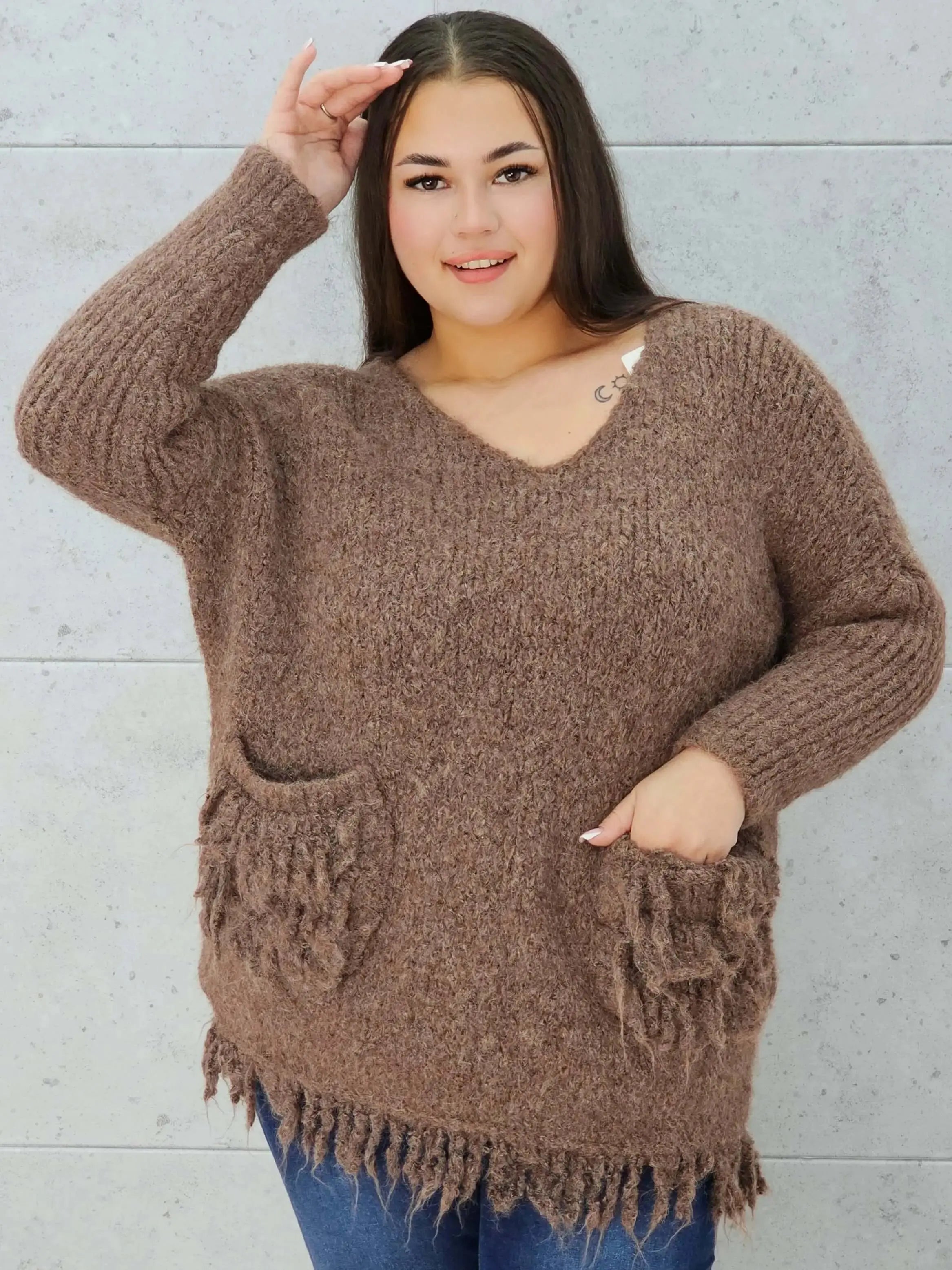Sweter plus size – stylowy, ciepły i idealny na chłodne dni Stylowa XL
