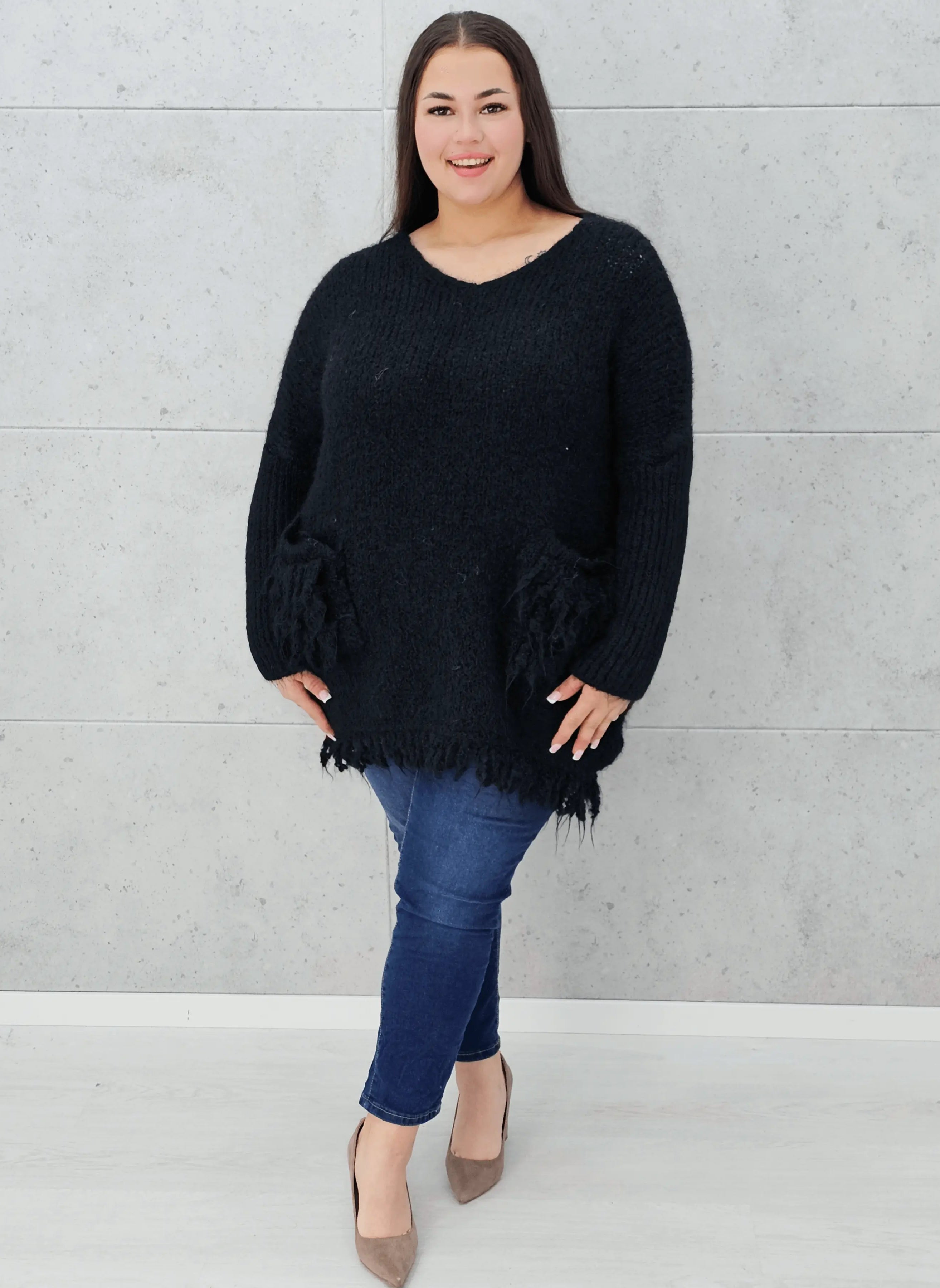 Sweter plus size – stylowy, ciepły i idealny na chłodne dni Stylowa XL