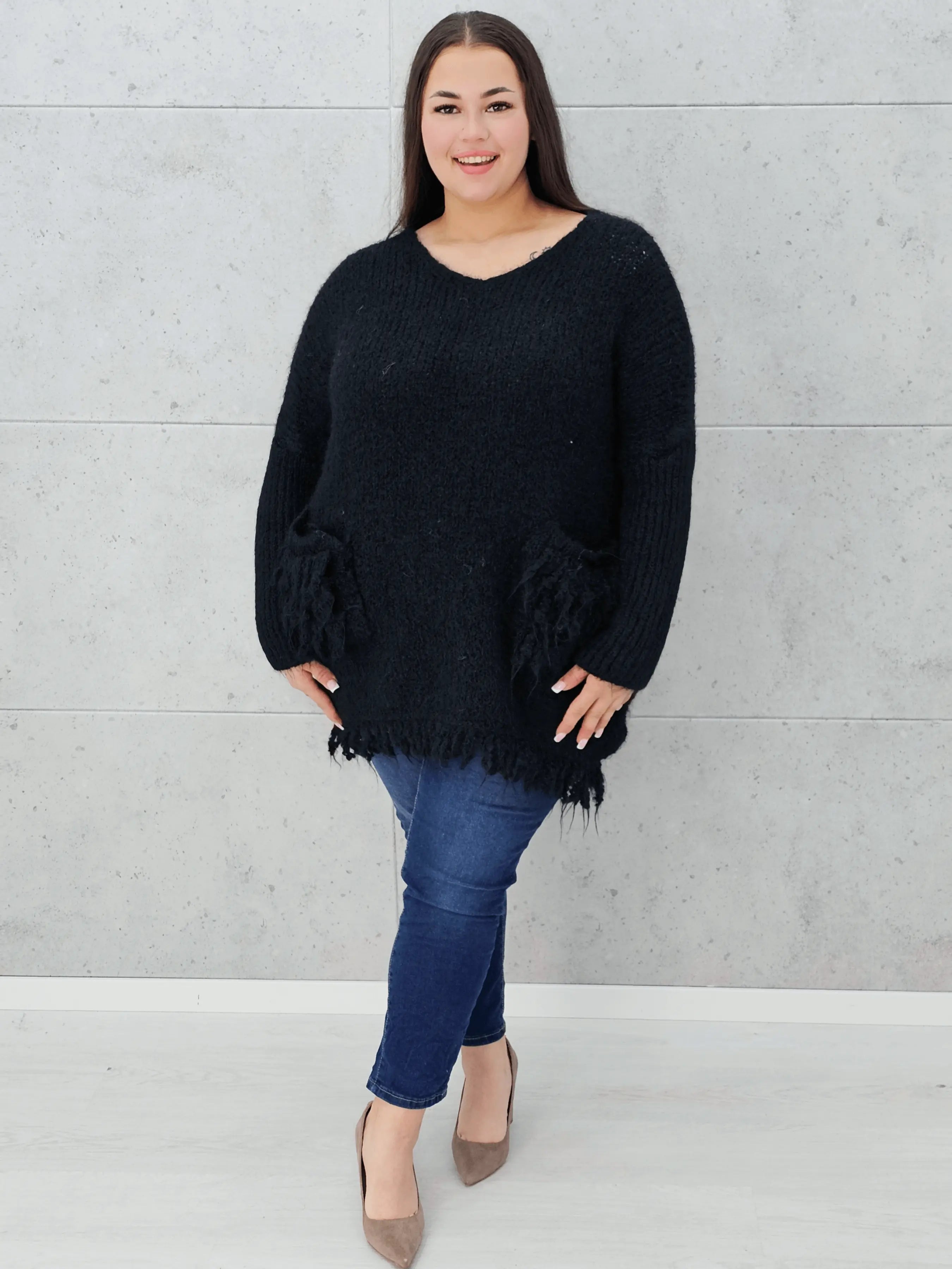Sweter plus size – stylowy, ciepły i idealny na chłodne dni Stylowa XL