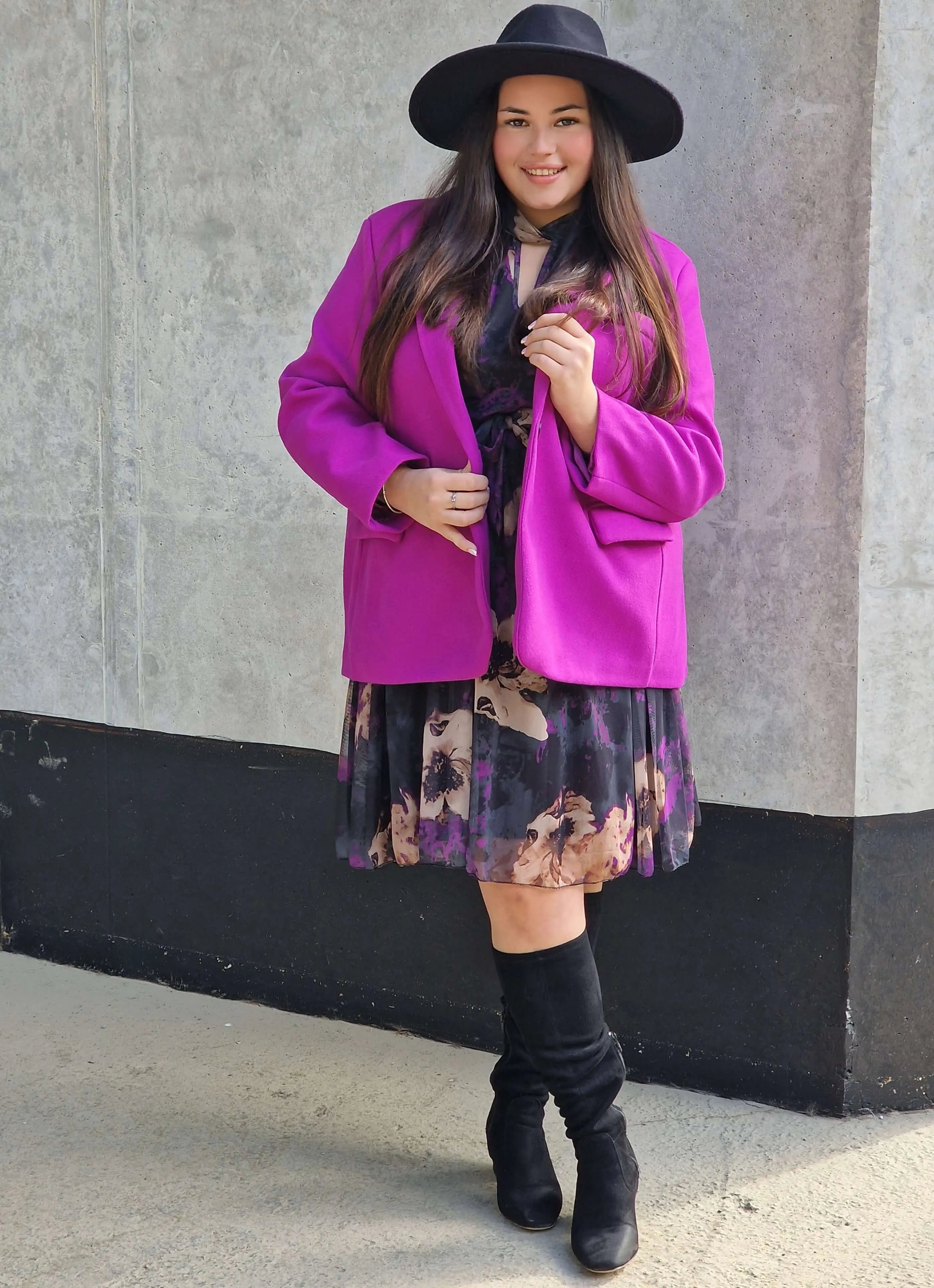 Szyfonowa sukienka plus size w kwiaty – elegancja i lekkość Stylowa XL Stylowa XL