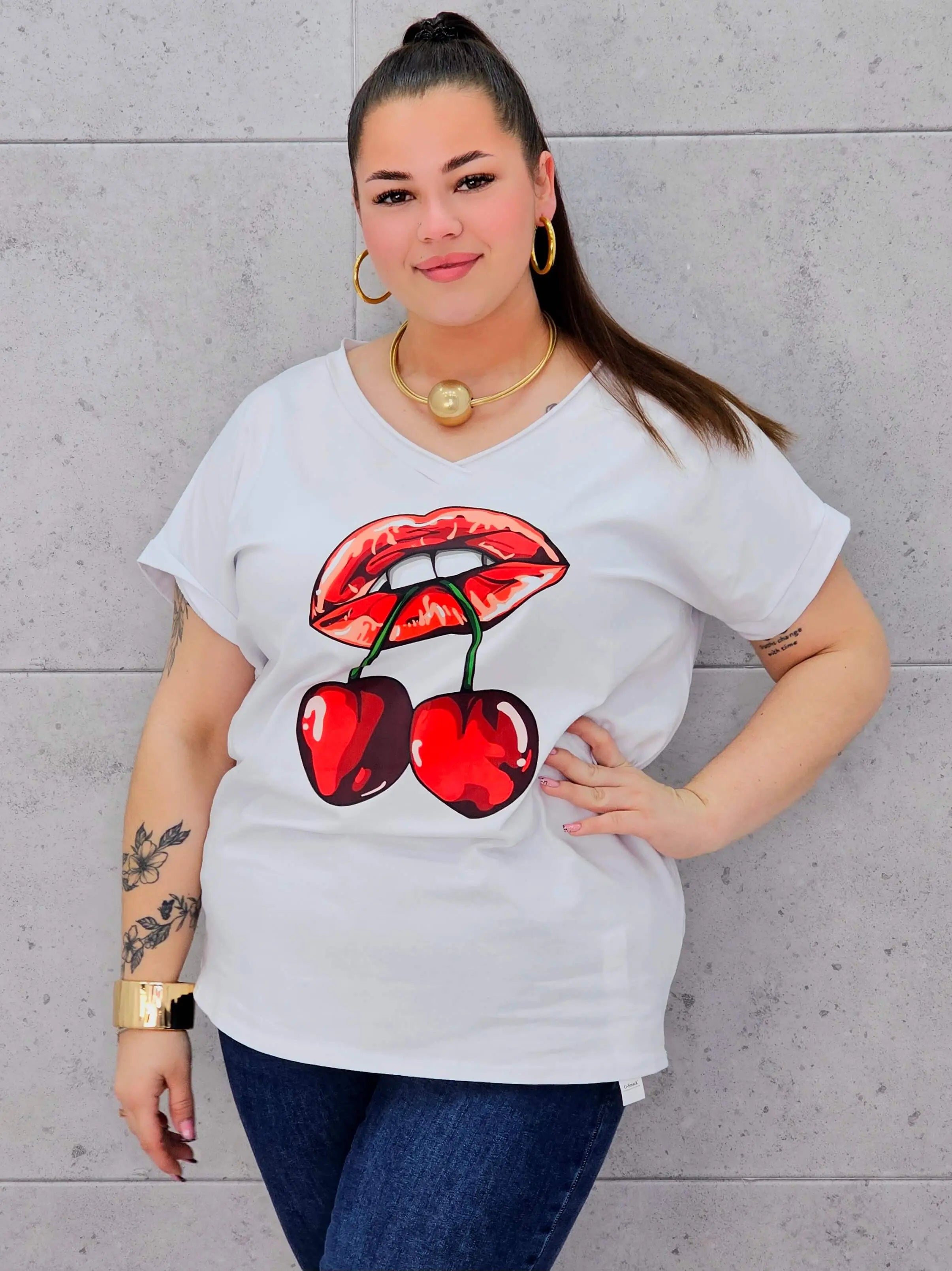 T-shirt plus size StylowaXL – soczysty styl i kobiecy pazur Stylowa XL