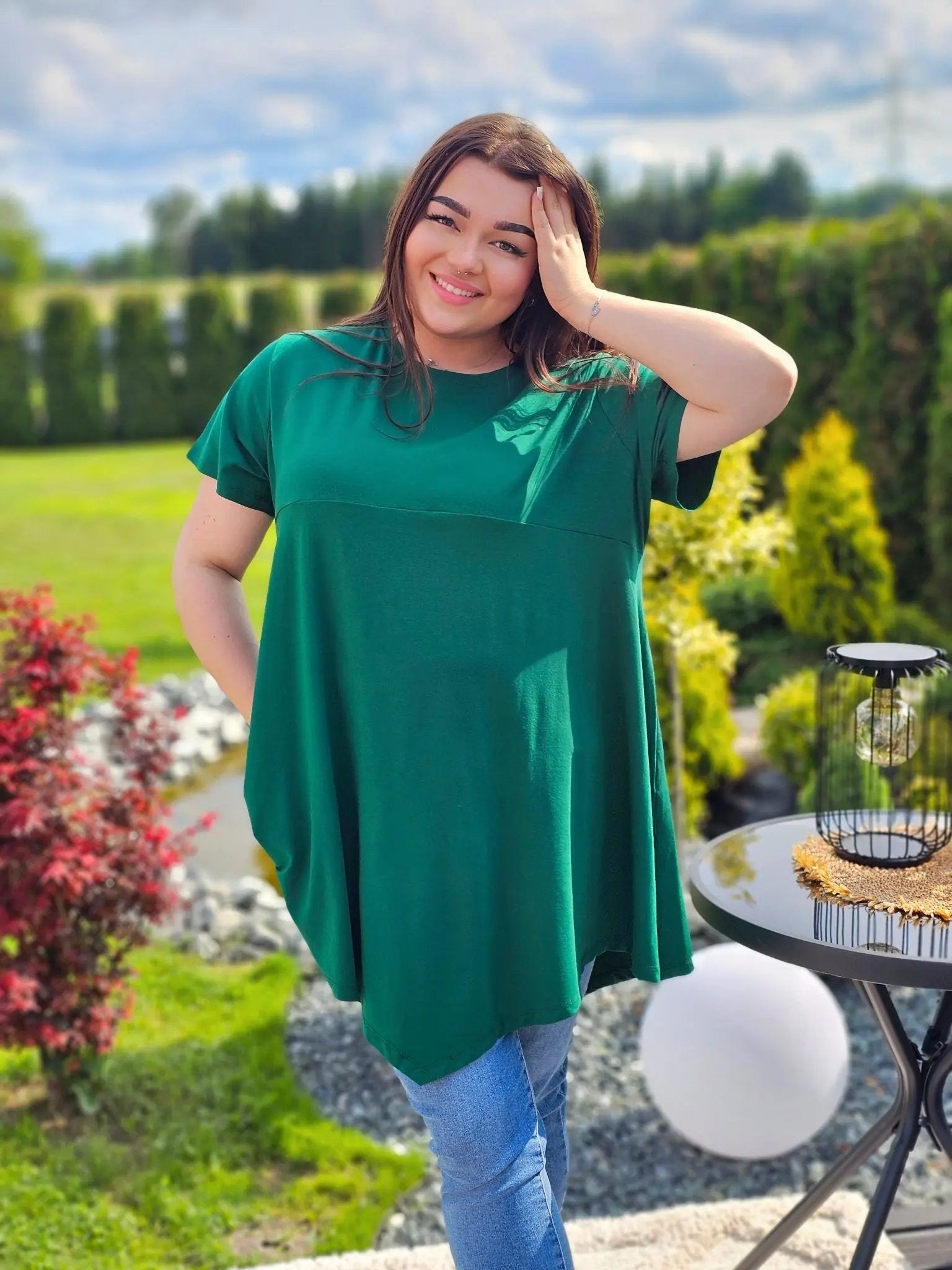 Tunika "Elegancka Swoboda"- 6 kolorów Stylowa XL