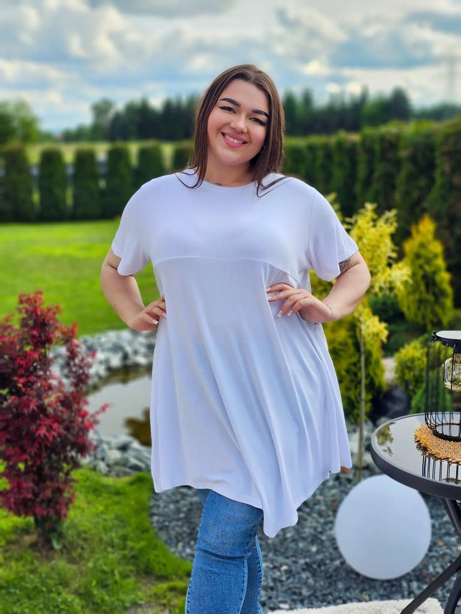 Tunika "Elegancka Swoboda"- 6 kolorów Stylowa XL