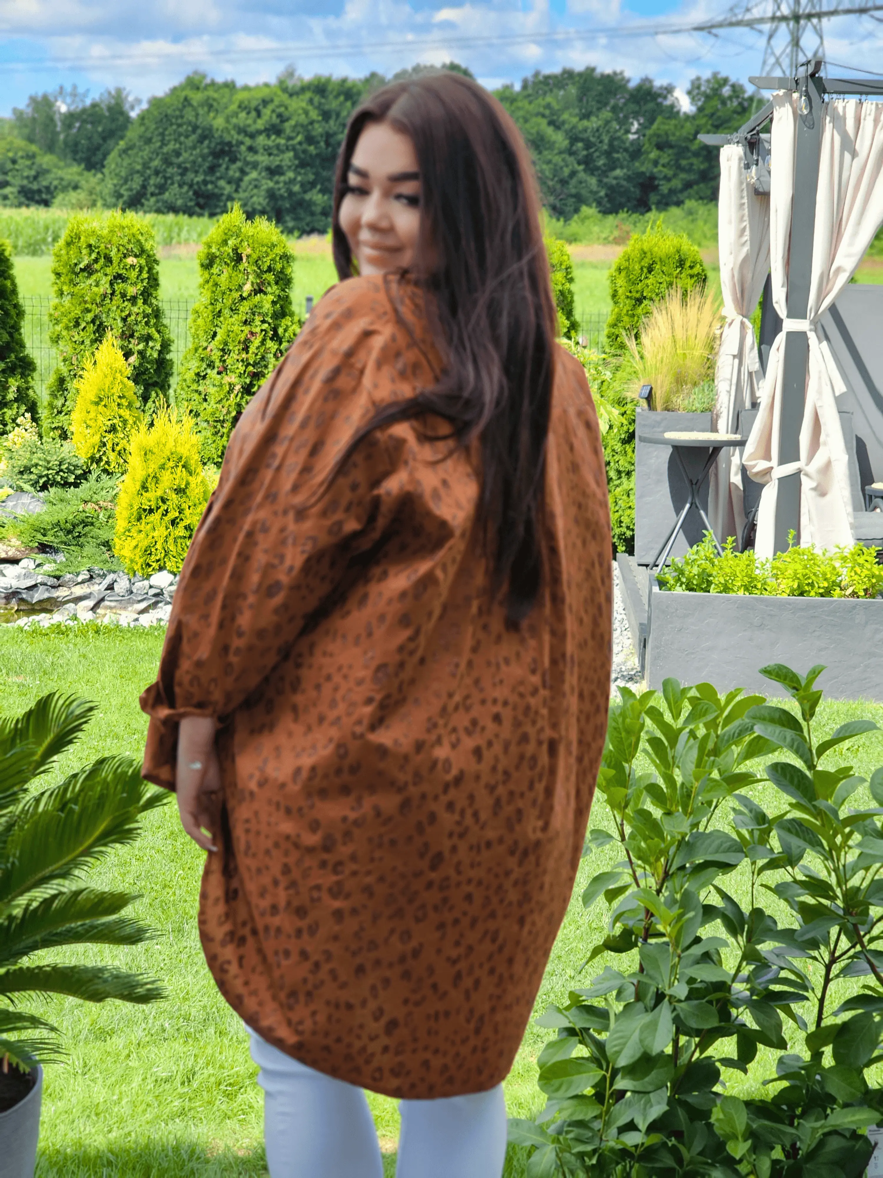 Tunika koszulowa „Urban Wild” Stylowa XL