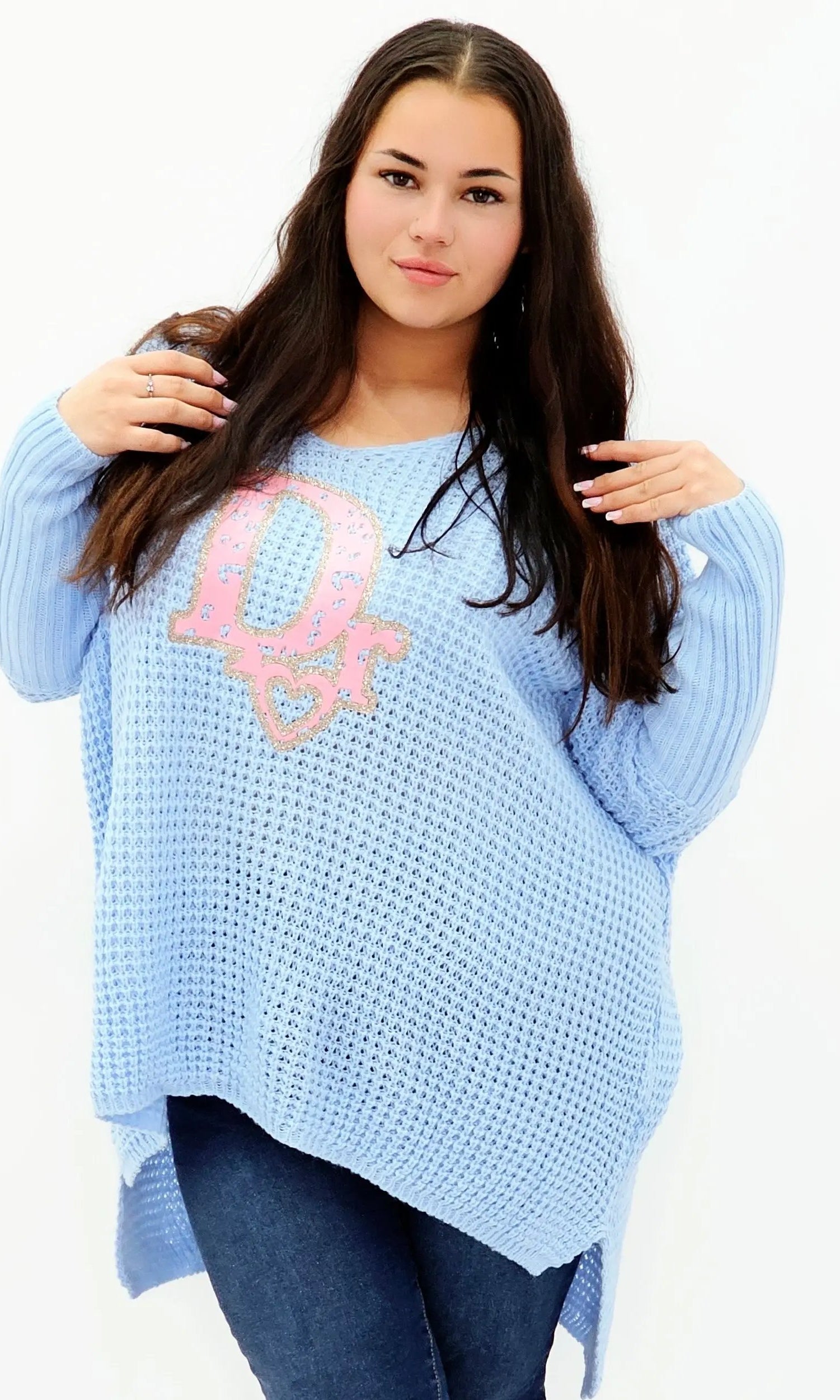 Wyjątkowy sweter – Komfort i elegancja w jednym - róż Stylowa XL