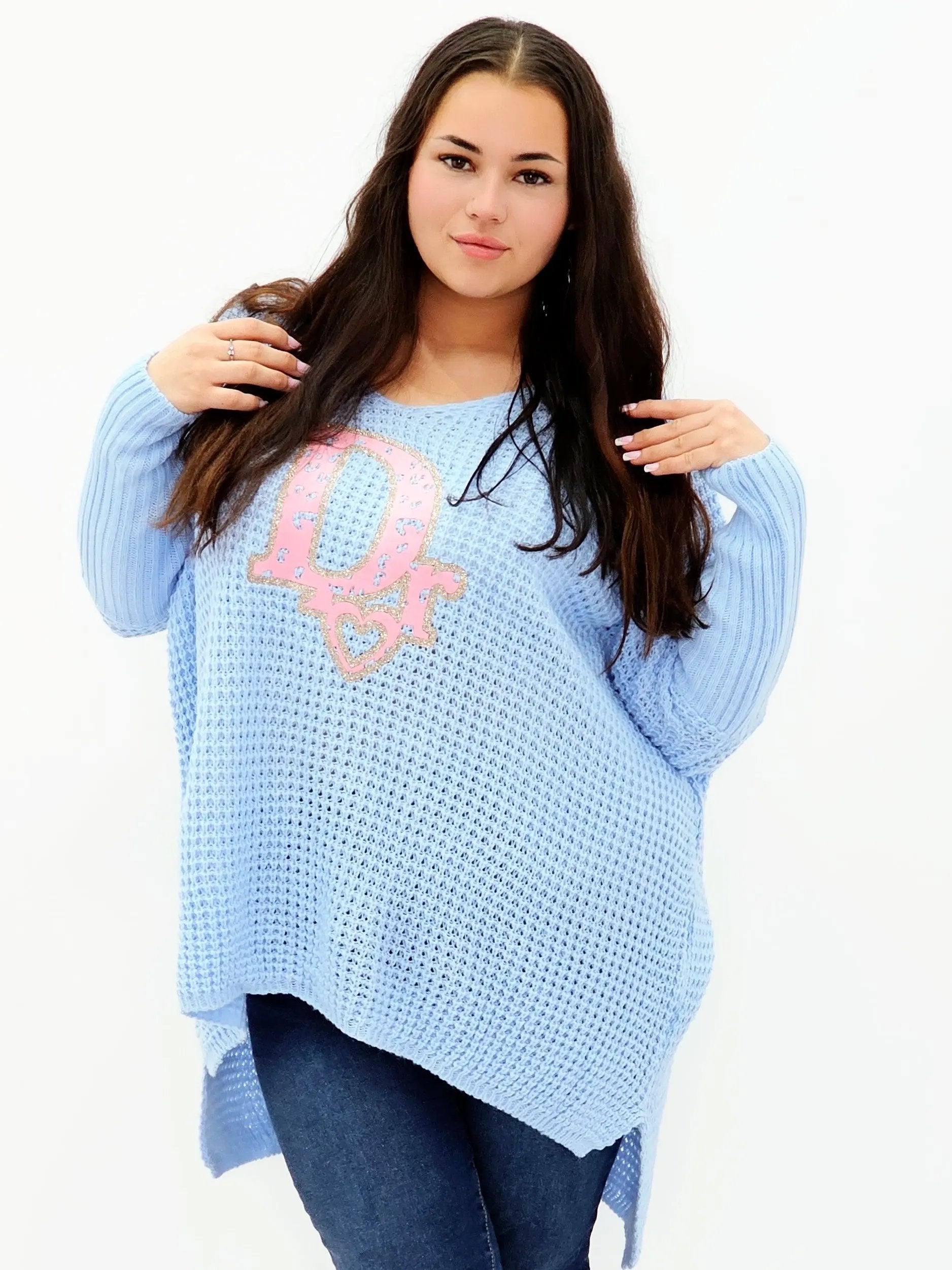 Wyjątkowy sweter – Komfort i elegancja w jednym - róż Stylowa XL