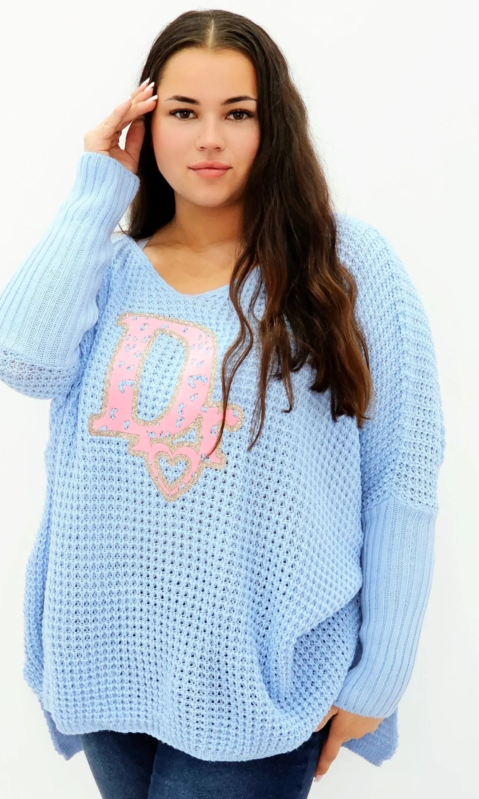 Wyjątkowy sweter – Komfort i elegancja w jednym - róż Stylowa XL