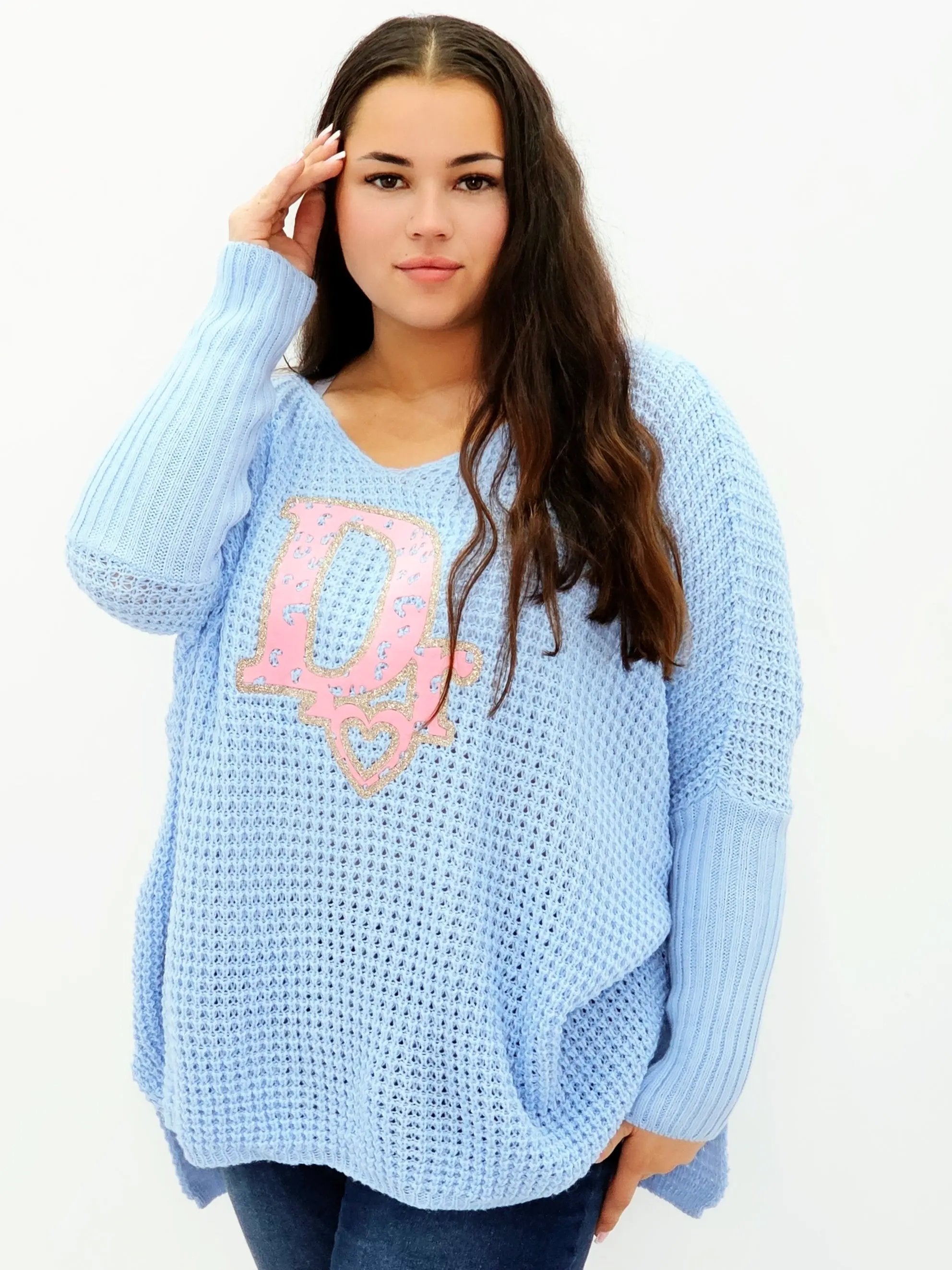 Wyjątkowy sweter – Komfort i elegancja w jednym - róż Stylowa XL