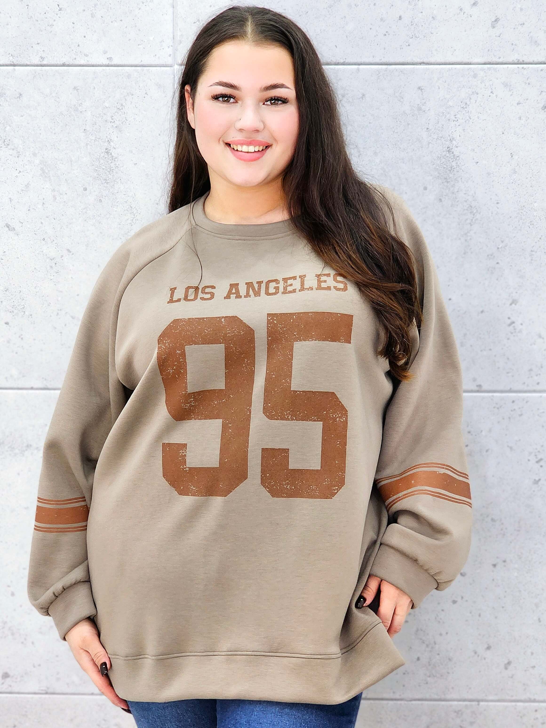 Bluza Plus Size oversize XXL Stylowa XL