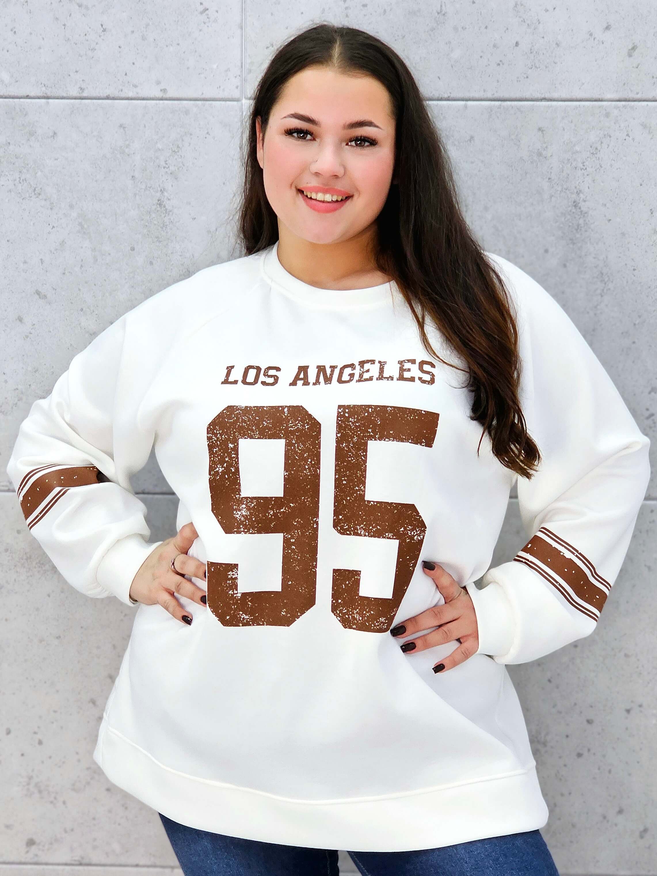 Bluza Plus Size oversize XXL Stylowa XL