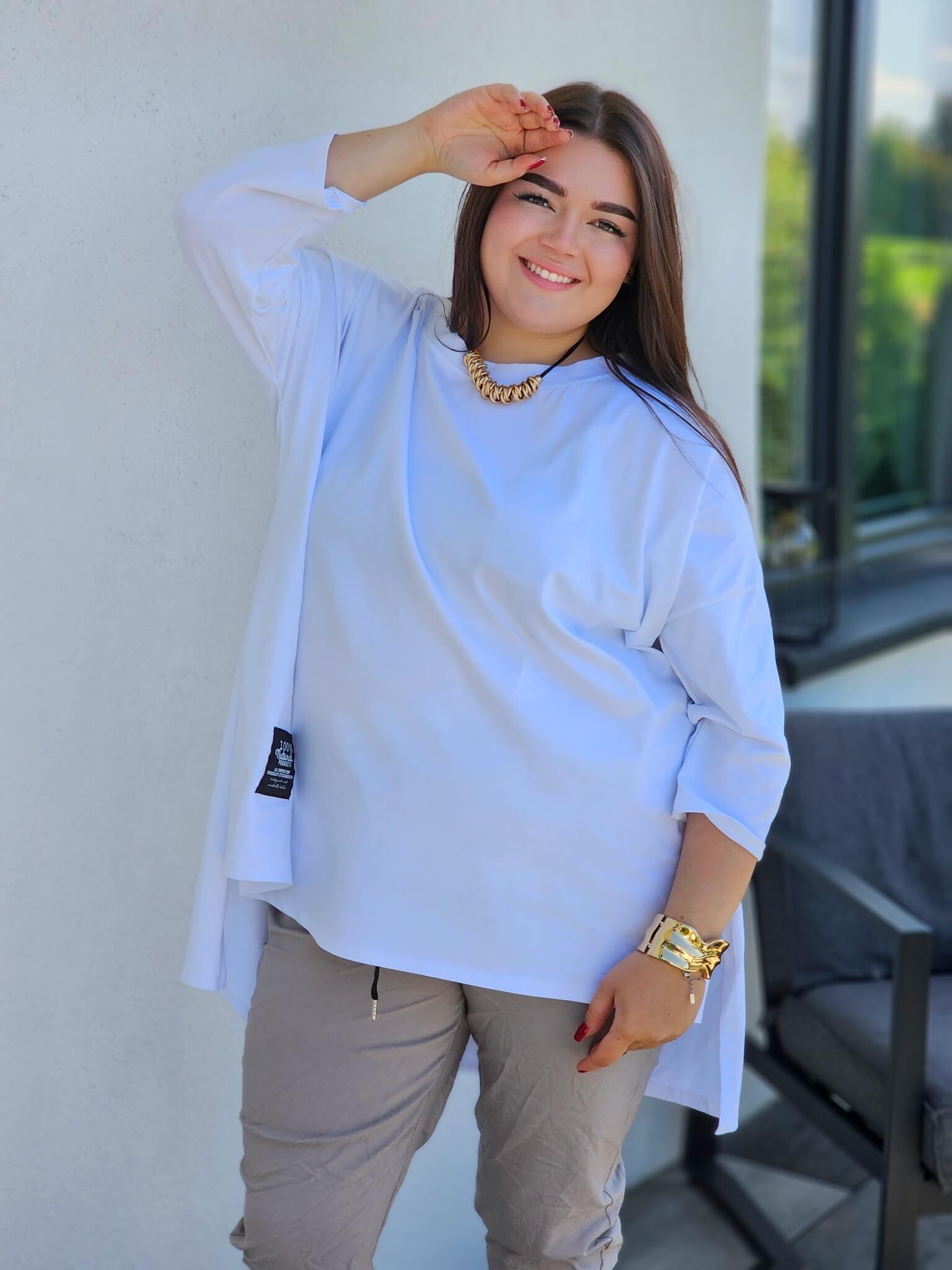 Bluzka oversize Stylowa XL