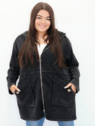 Bluza oversize z kapturem Stylowa XL