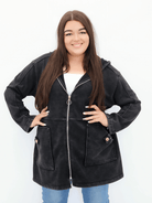 Bluza oversize z kapturem Stylowa XL