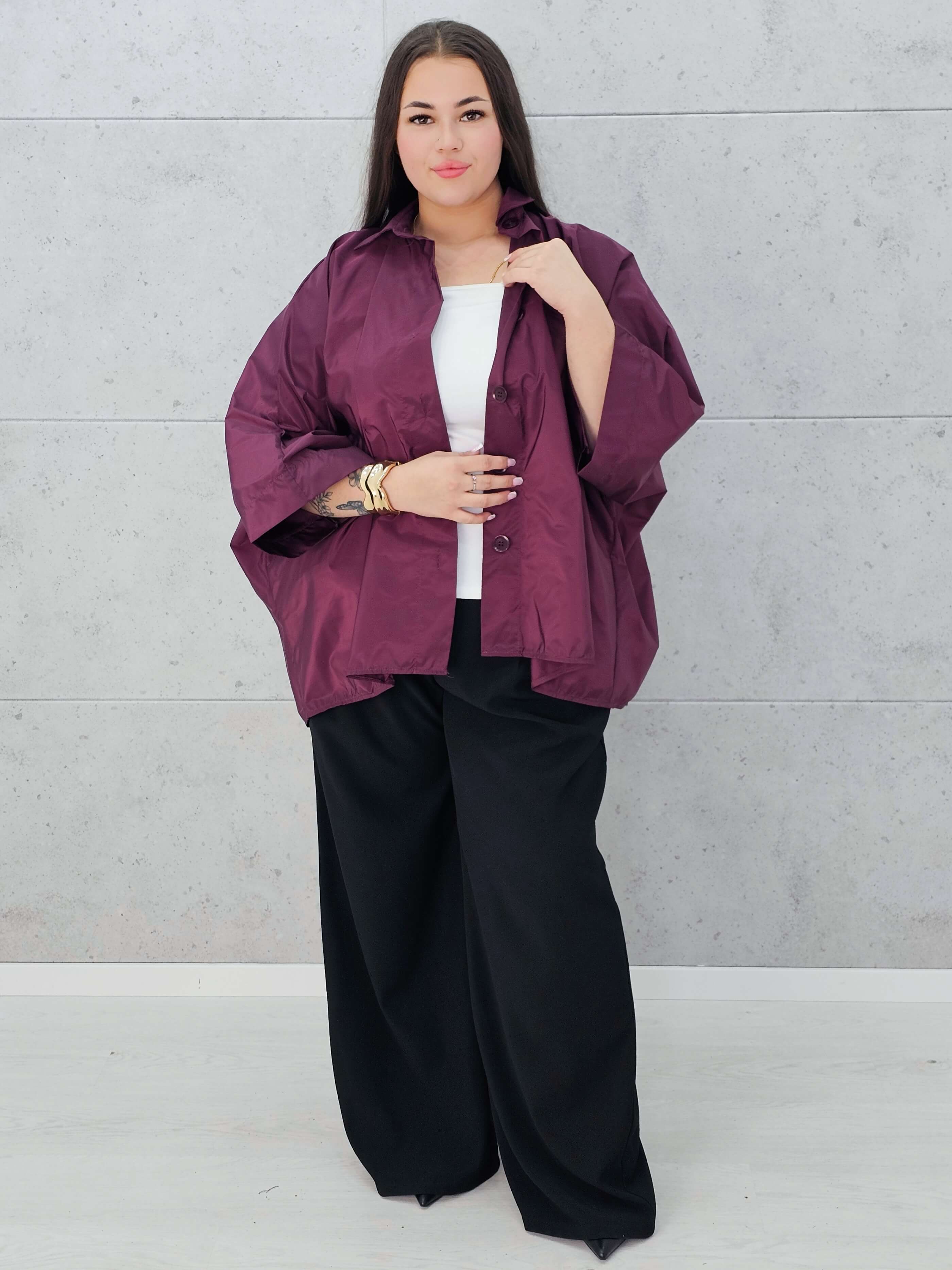 Luźna marynarka oversize Stylowa XL