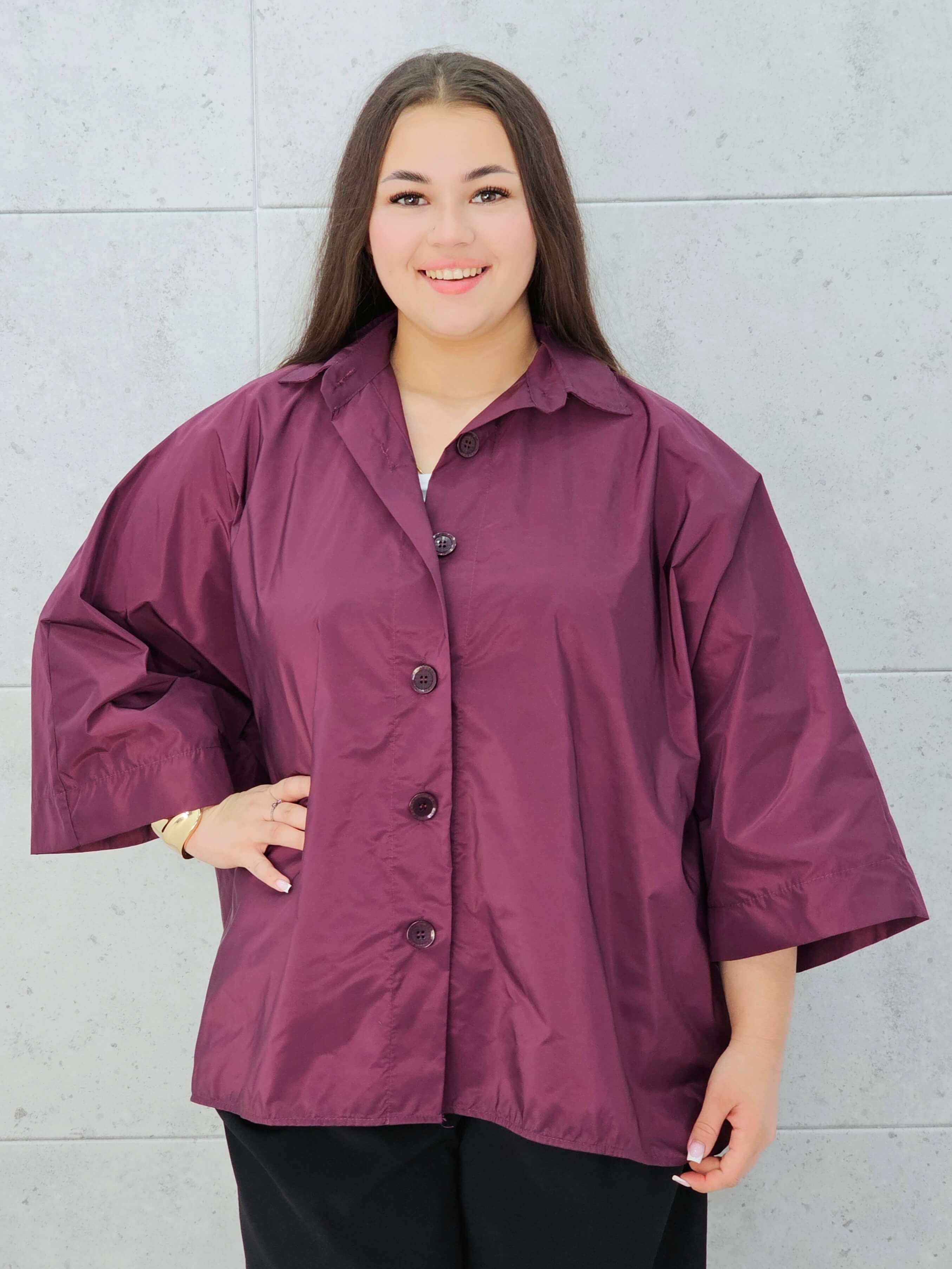 Luźna marynarka oversize Stylowa XL